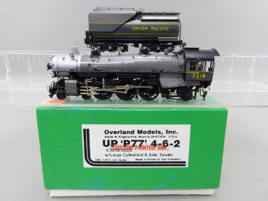 HO Brass Model - OMI 1481.2 UP Union Pacific P-77 4-6-2 Yellow