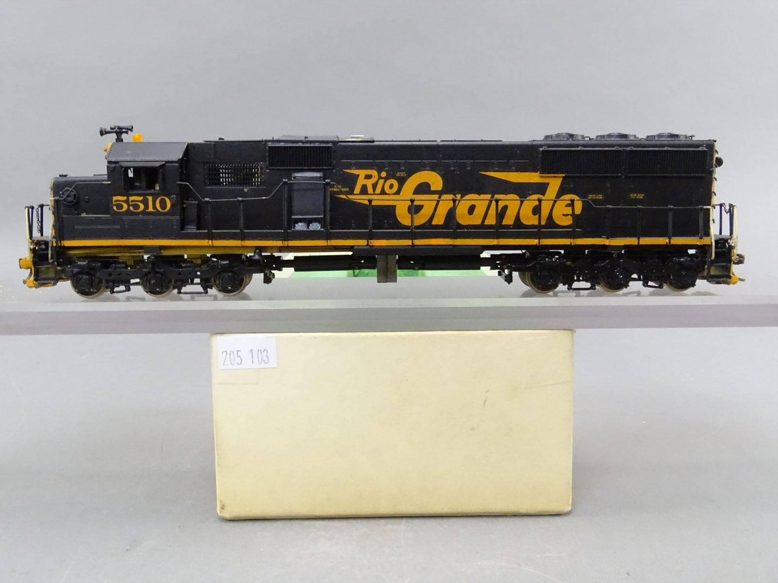 HO Brass Model - OMI 1893 D&RGW Rio Grande SD50 #5513 - Custom - 1986 ...