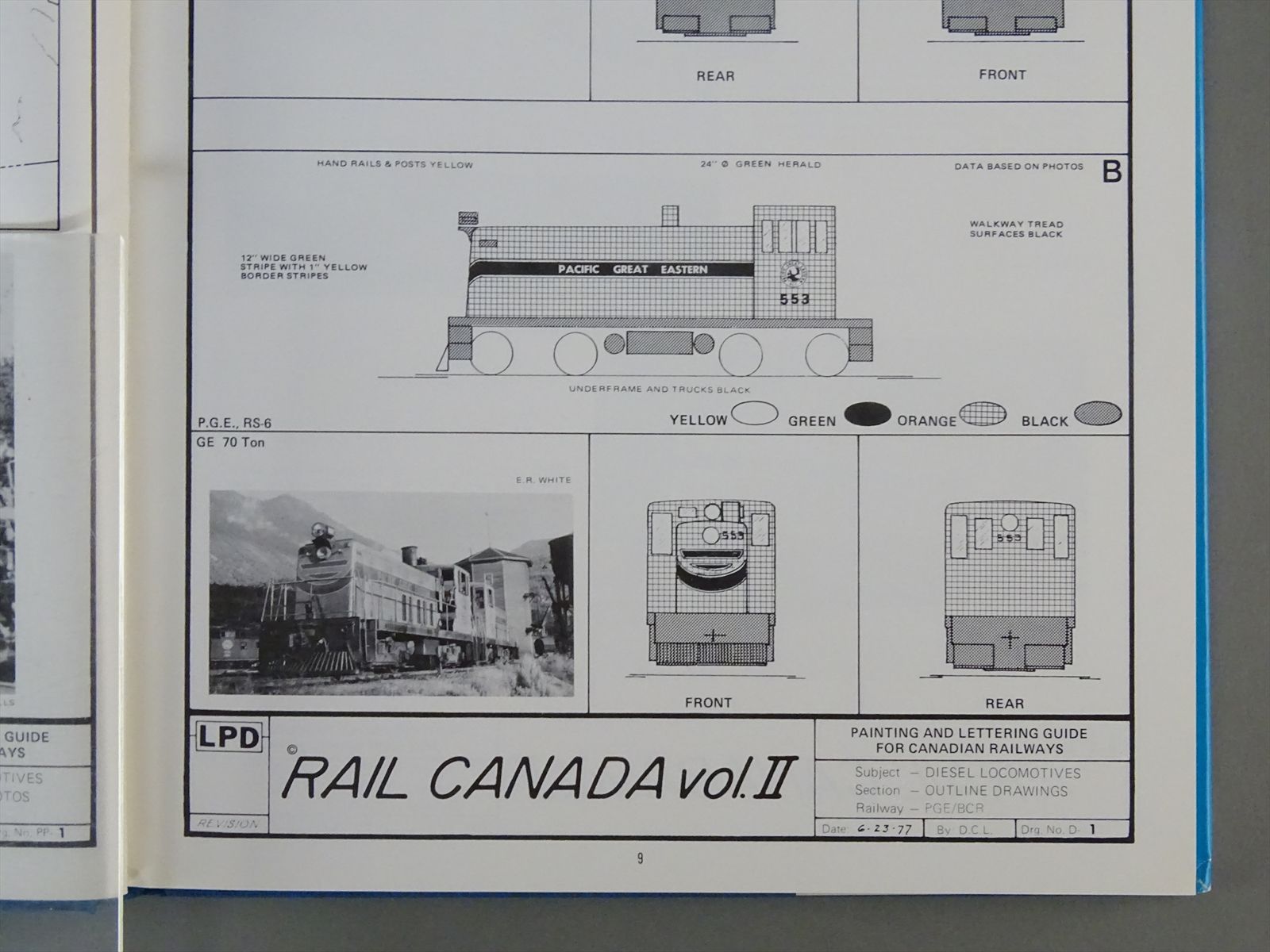 Railroad Book - Rail Canada Vol. 2 - Donald C. Lewis - SIGNED & NUMBERED