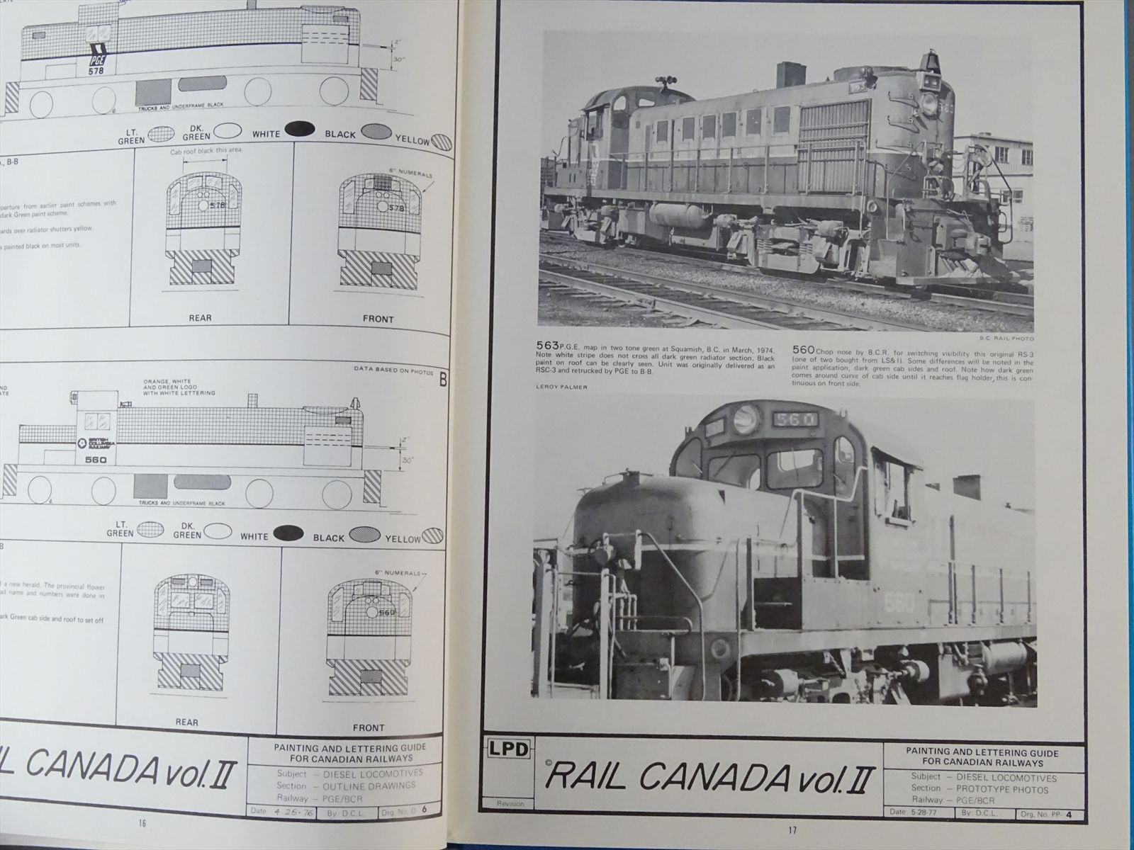 Railroad Book - Rail Canada Vol. 2 - Donald C. Lewis - SIGNED & NUMBERED