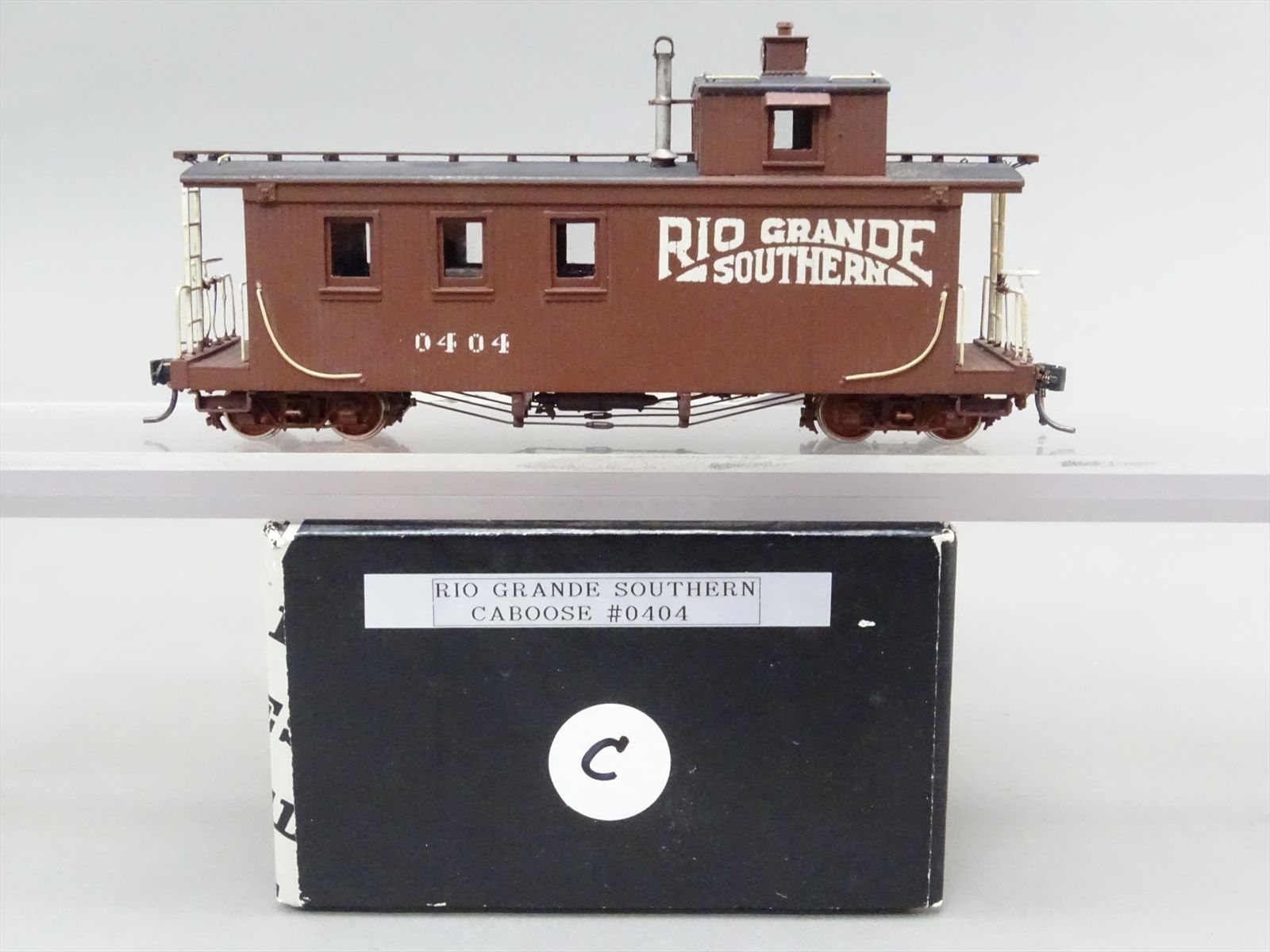 Sn3 Brass Model - PBL Milestone RGS Rio Grande Southern Long Caboose ...