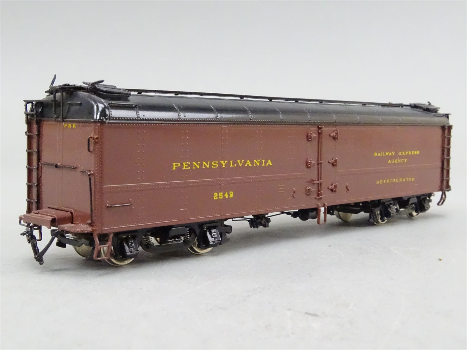 HO Brass Model - PSC 15702-1 PRR Pennsylvania R50B Express Reefer #2549 ...