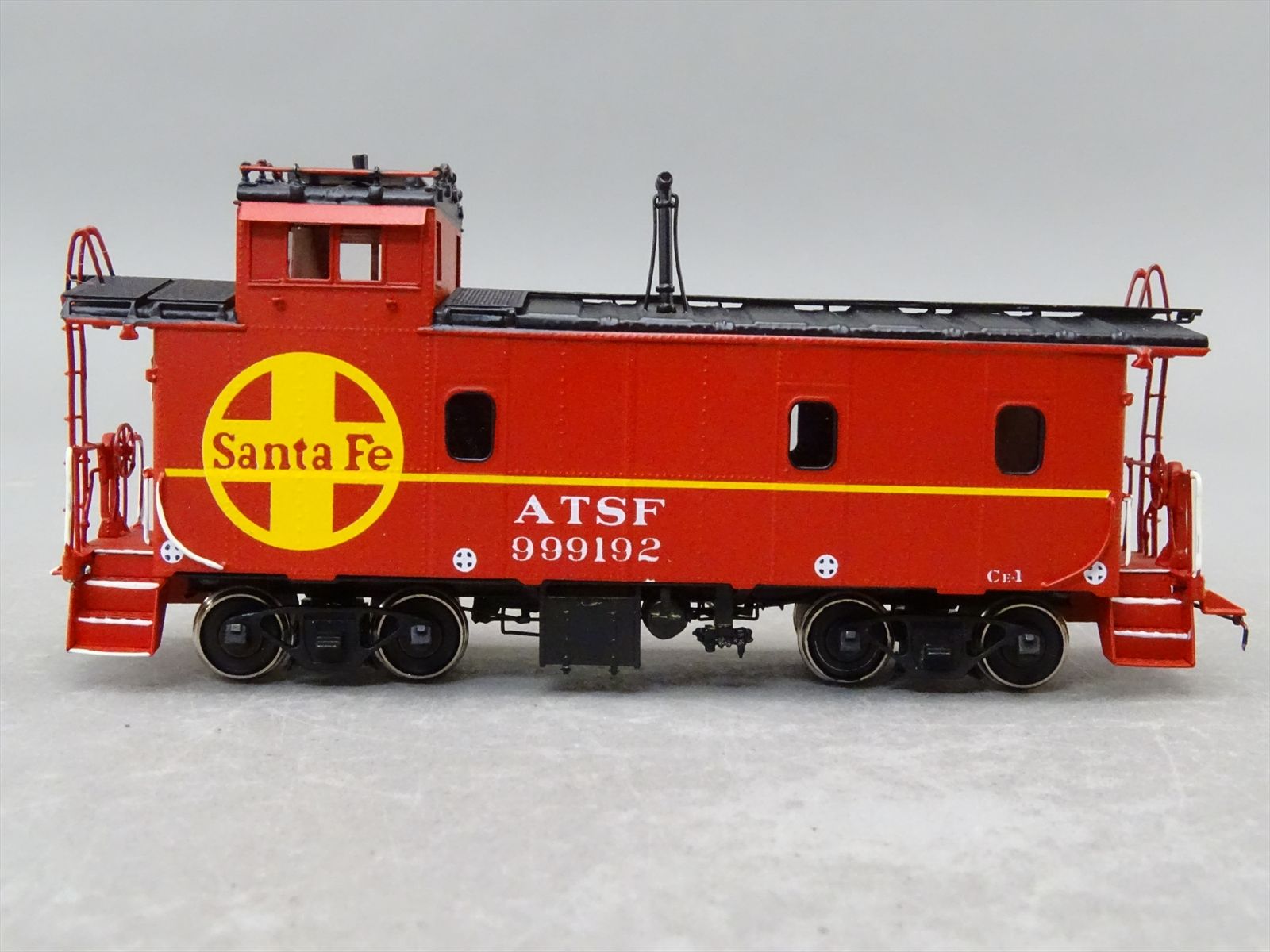 HO Brass Model - CIL 2089.1 AT&SF Santa Fe CE-1 Peaked Roof Caboose ...