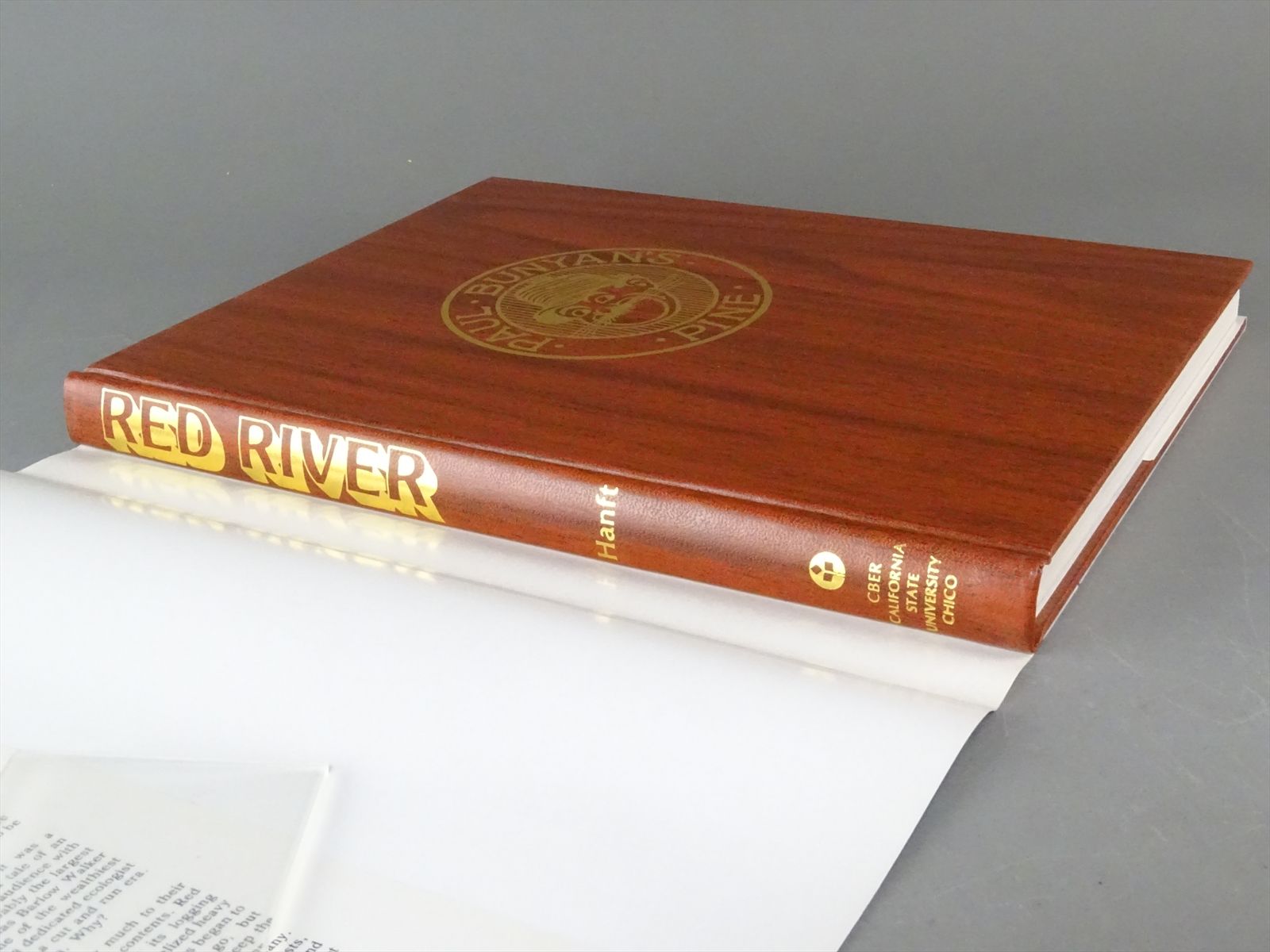 Railroad Book - Red River: Paul Bunyon's Own - Robert Hanft - SIGNED
