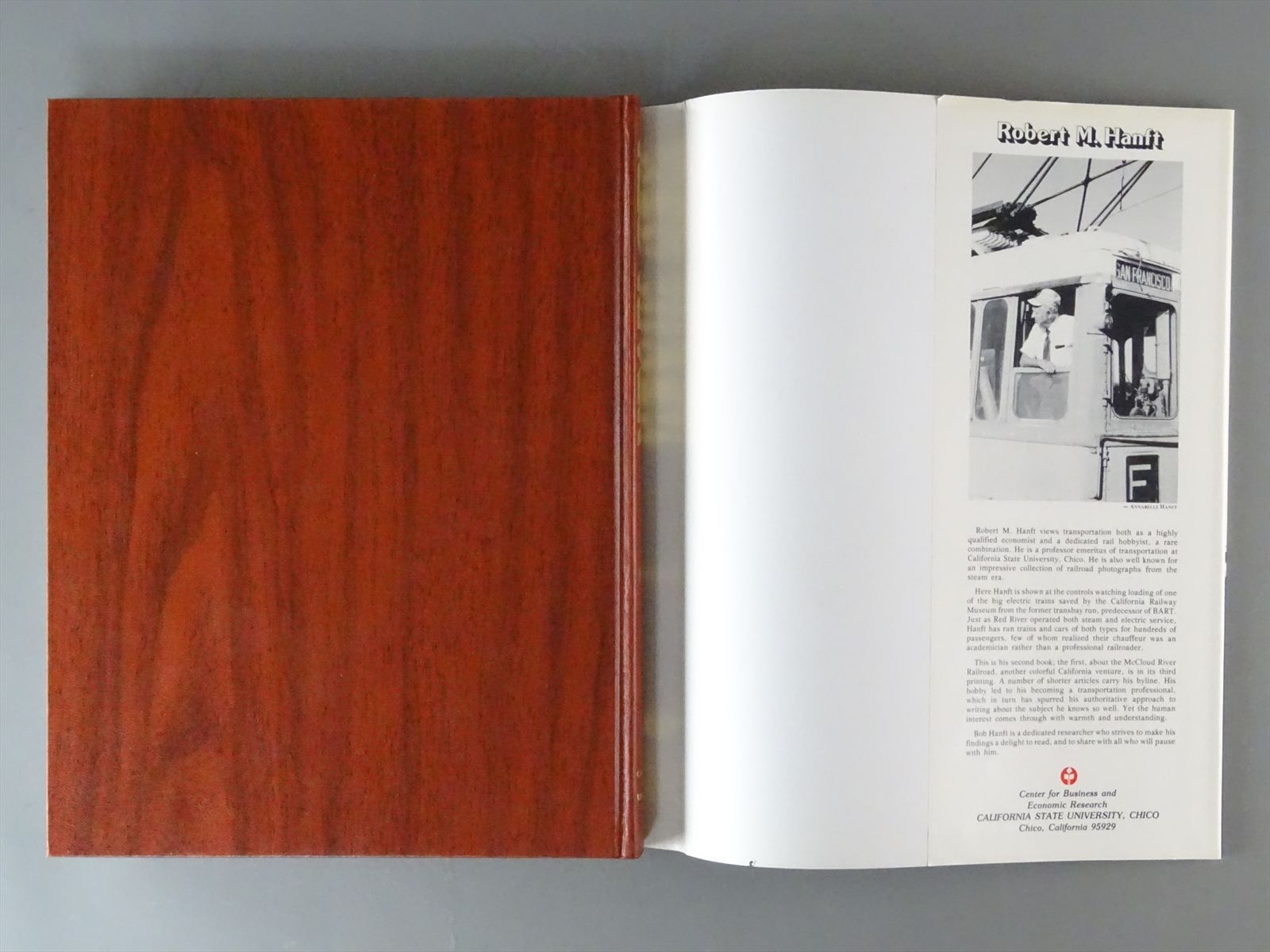 Railroad Book - Red River: Paul Bunyon's Own - Robert Hanft - SIGNED