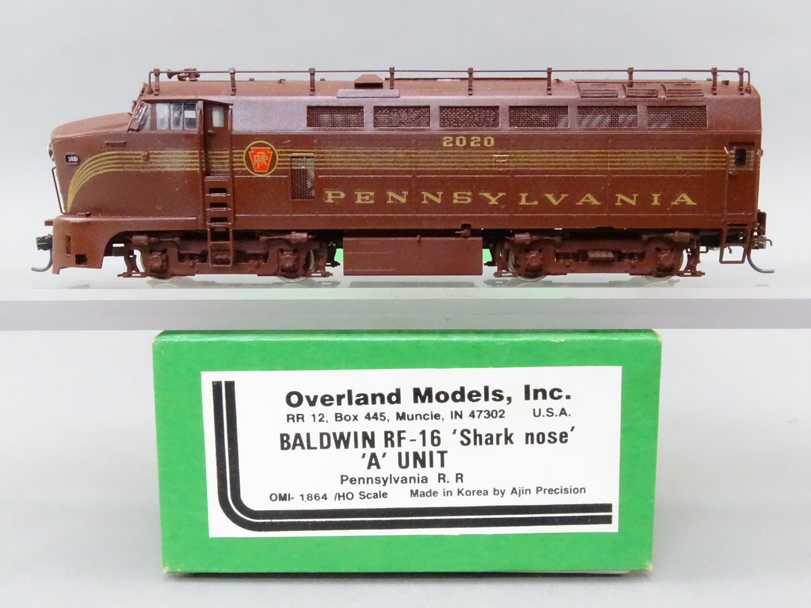 HO Brass Model - OMI 1864 PRR Pennsylvania Baldwin RF-16 RF-16A Shark ...