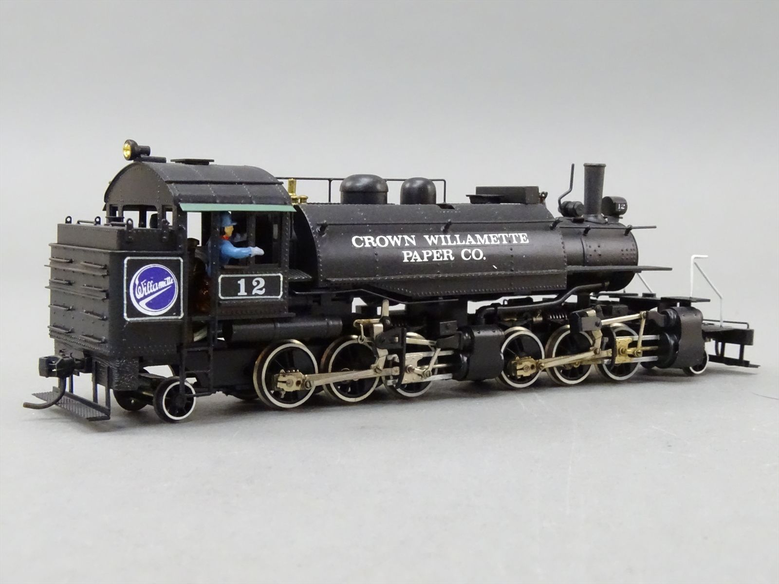 HO Brass Model - NWSL Willamette Paper 2-6-6-2T Logging Mallet #12 ...