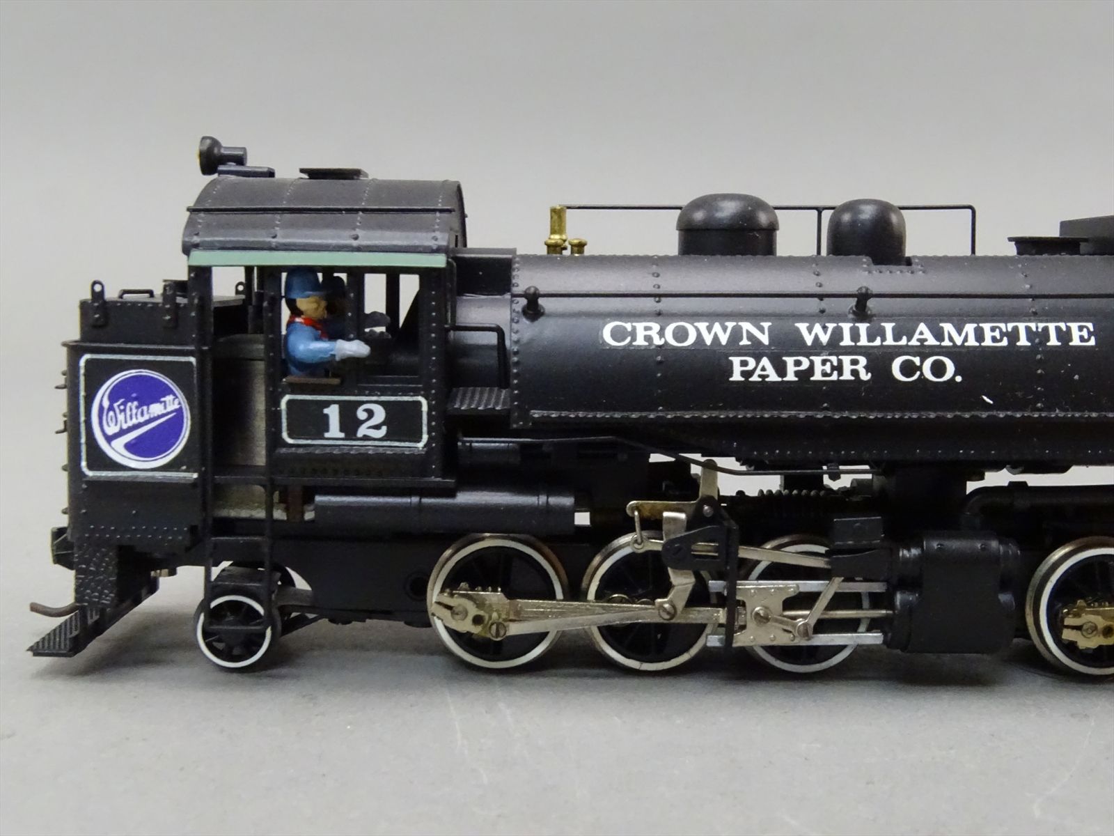 HO Brass Model - NWSL Willamette Paper 2-6-6-2T Logging Mallet #12 ...