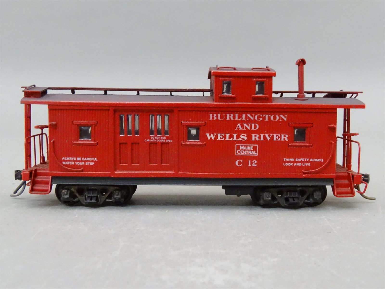 HO Brass Model PFM V&T Virginia & Truckee as Burlington & Wells River Maine Central OB Outside