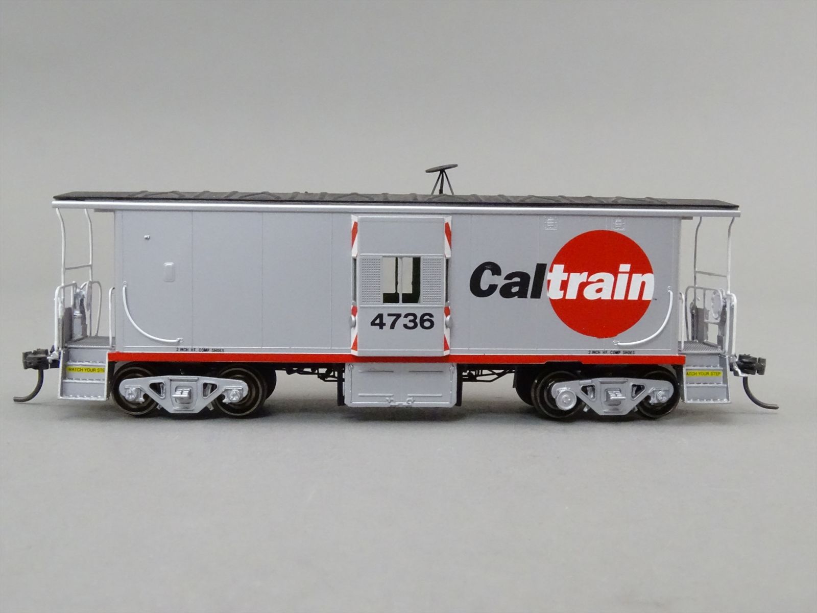 HO Brass Model - OMI 4276.4 Caltrain ex SP C50-9 B-W Caboose #4736 - F ...