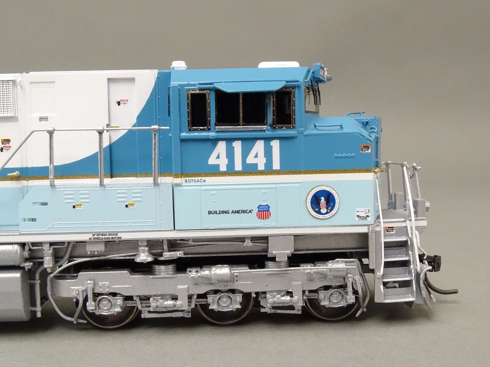 HO Brass Model - OMI AA-4141-1 UP Union Pacific George Bush SD70ACe ...