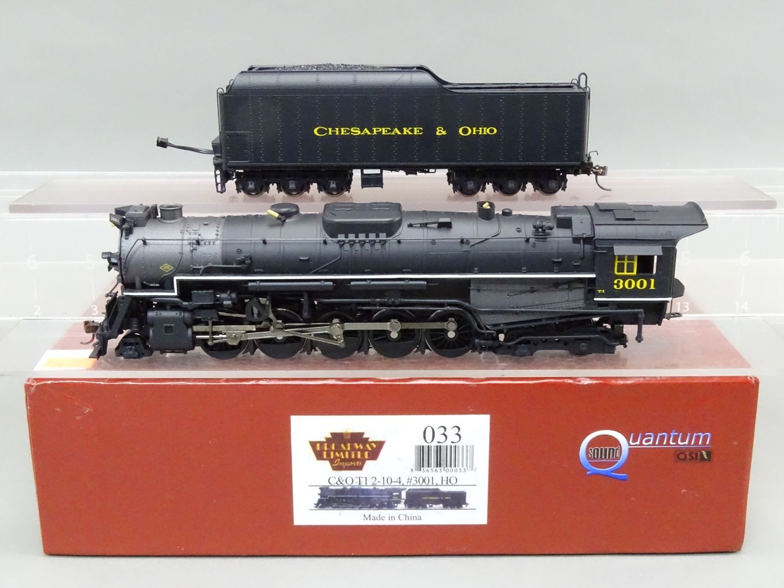 HO Plastic Model - BLI Broadway Limited 033 C&O Chesapeake & Ohio T-1 2 ...