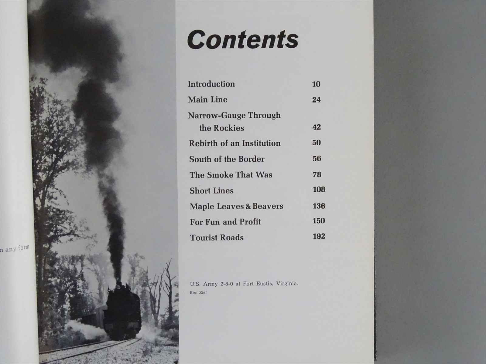 Railroad Book - Steam in the Sixties - Ziel & Foster - 208 pages