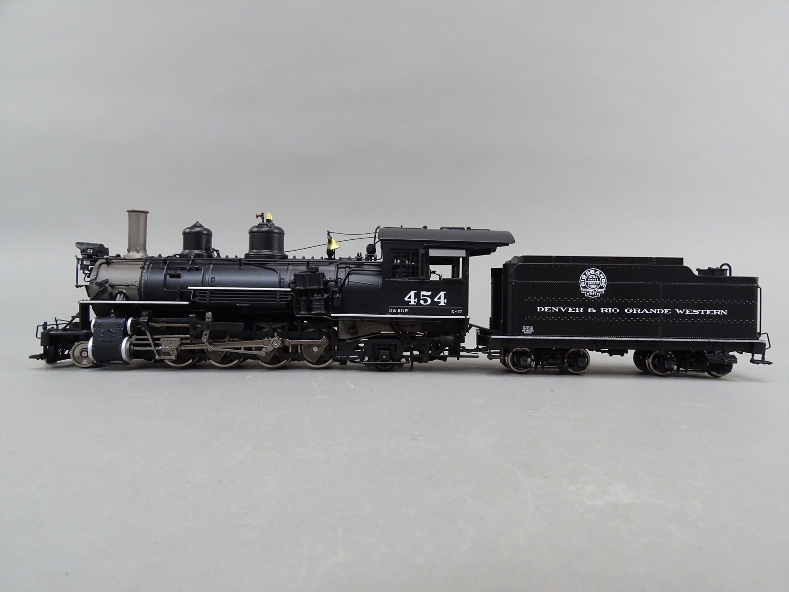 On3 Brass Hybrid Model - PSC / MMI DC1045-1 D&RGW Rio Grande K-37 2-8-2 ...