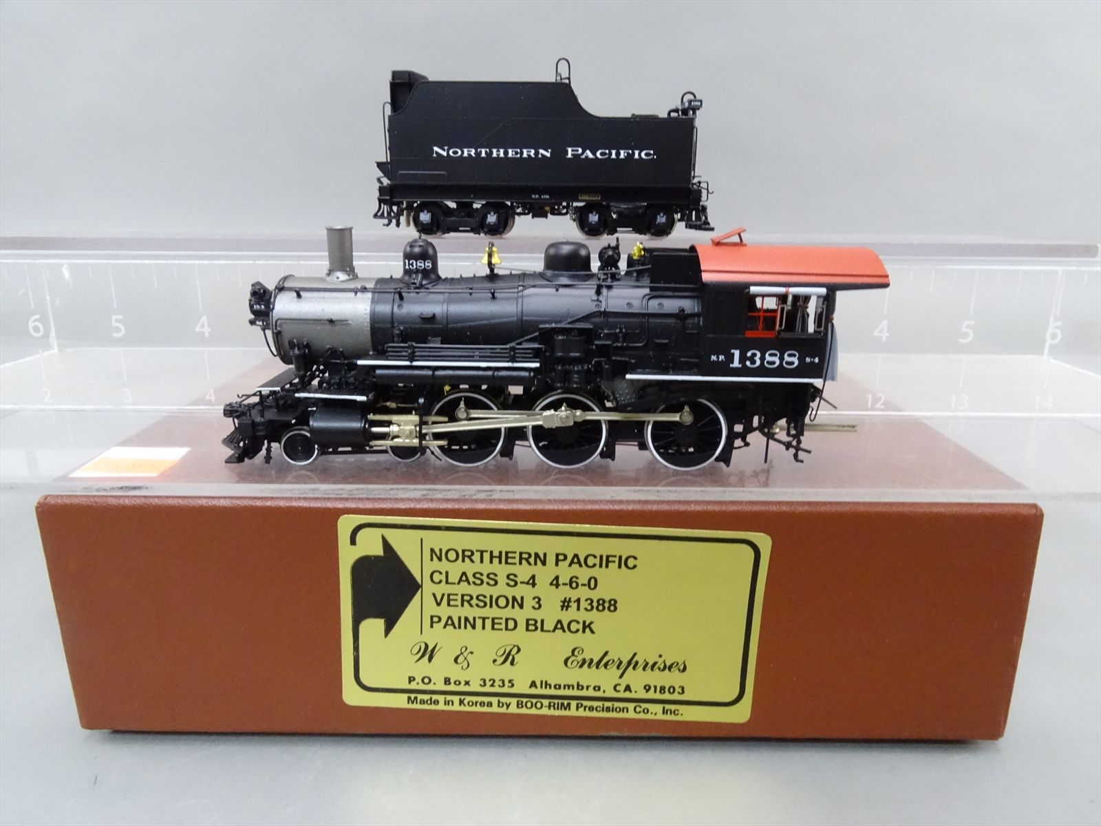HO Brass Model - W&R NP Northern Pacific S-4 Version 3 4-6-0 #1388 - F ...
