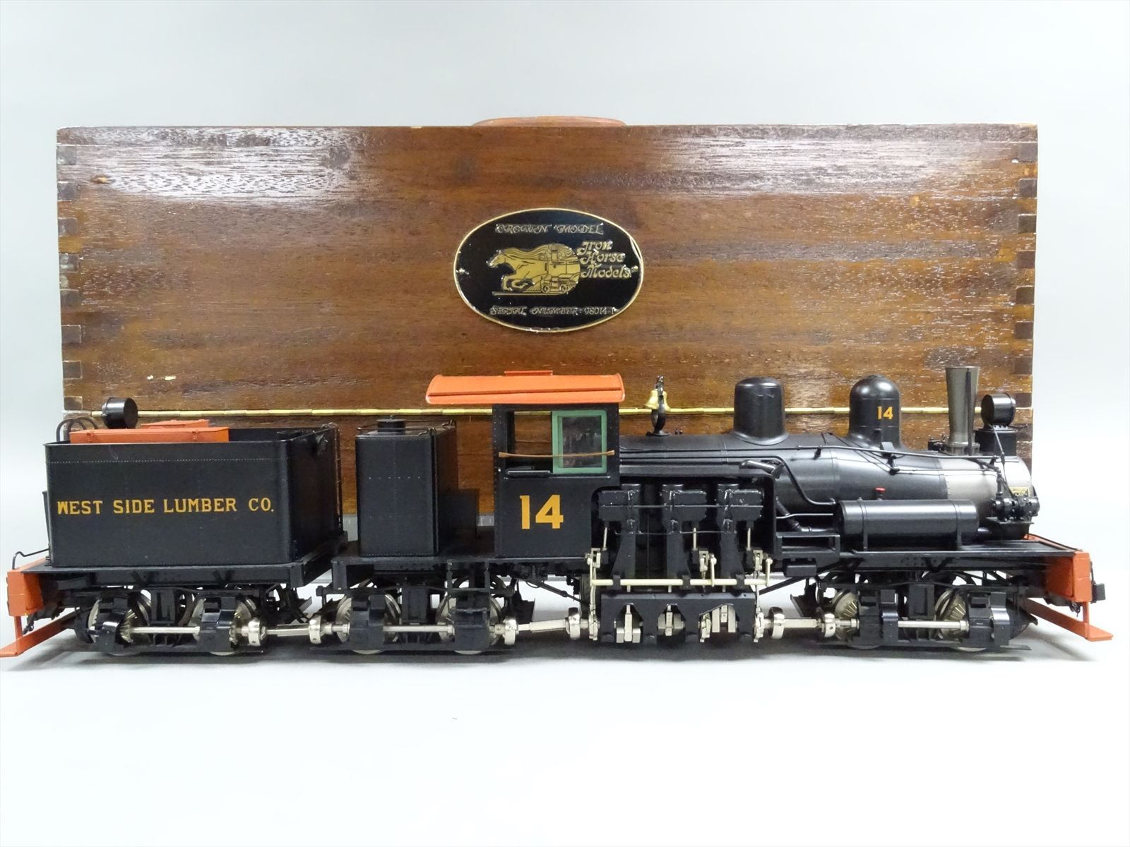 G Gauge 1:24 Brass Model - PSC 98014-1 WSLC West Side Lumber Company ...