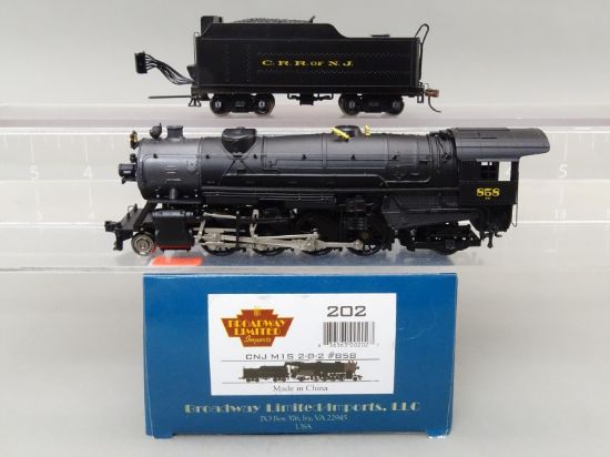 HO Plastic Model - BLI 202 CNJ Jersey Central M1s 2-8-2 #858 - F/P
