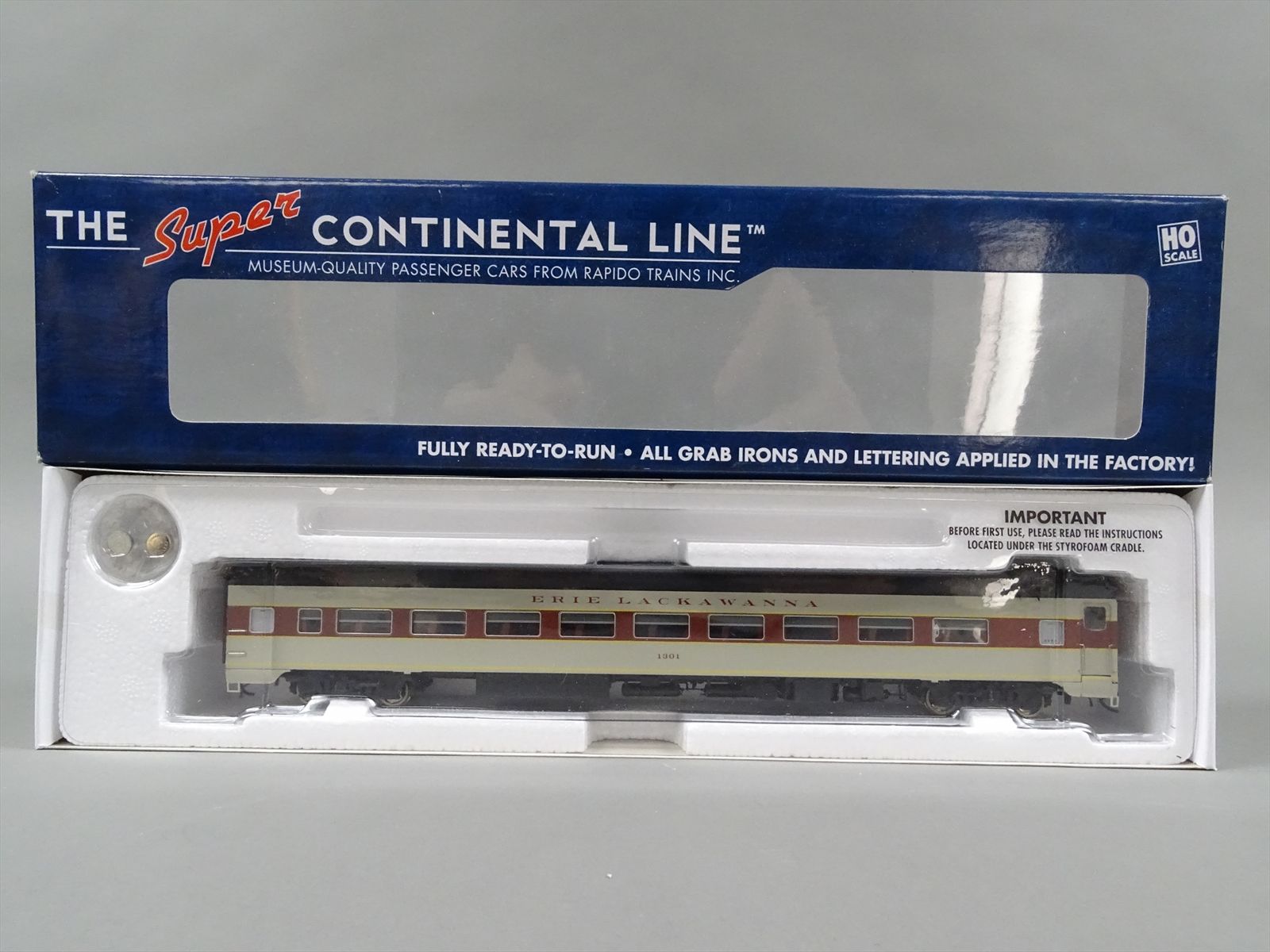 HO Plastic Model - Rapido ERIE / Lackawanna Lot of 10 Cars - F/P - AS ...