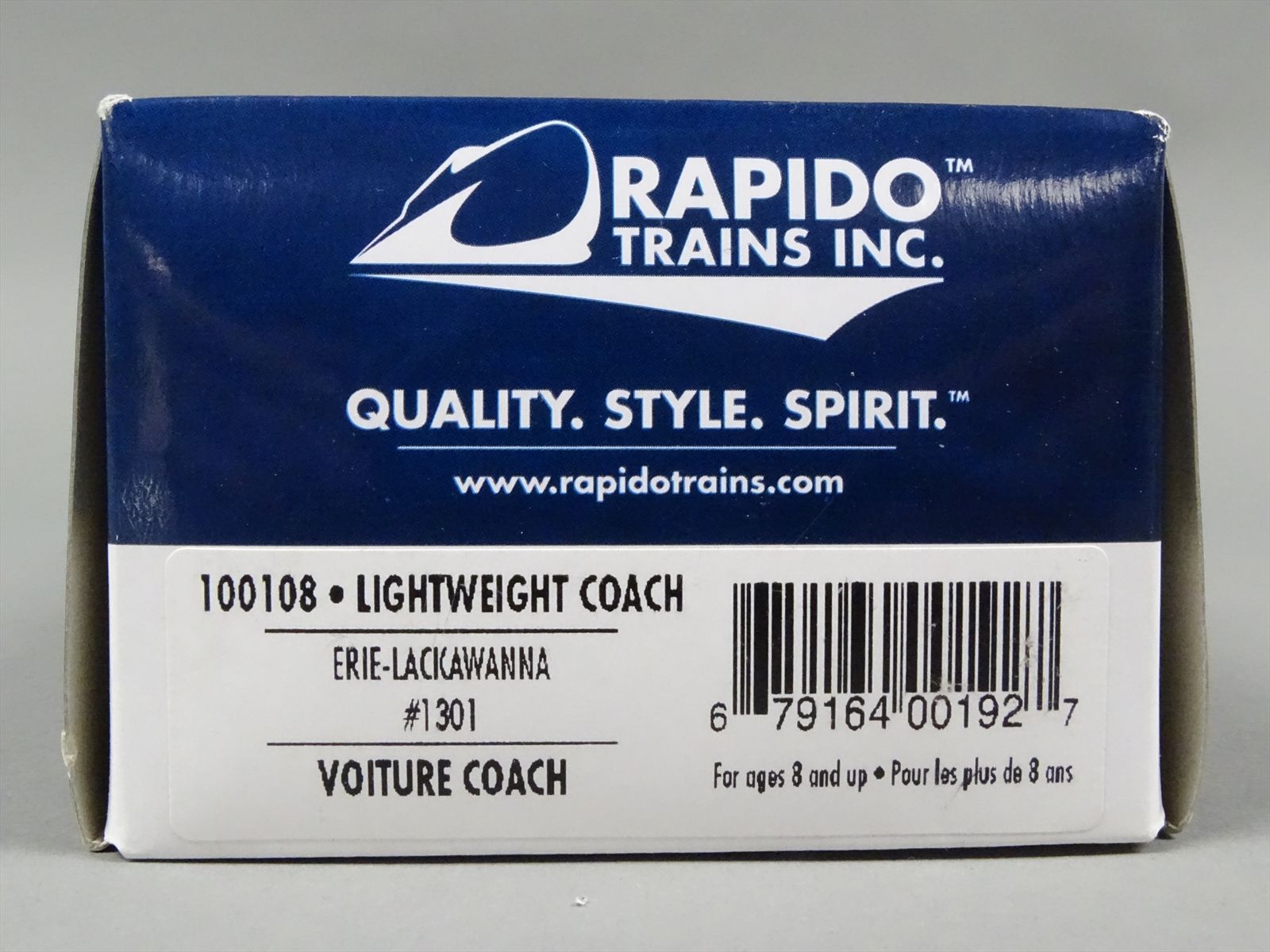 HO Plastic Model - Rapido ERIE / Lackawanna Lot of 10 Cars - F/P - AS ...