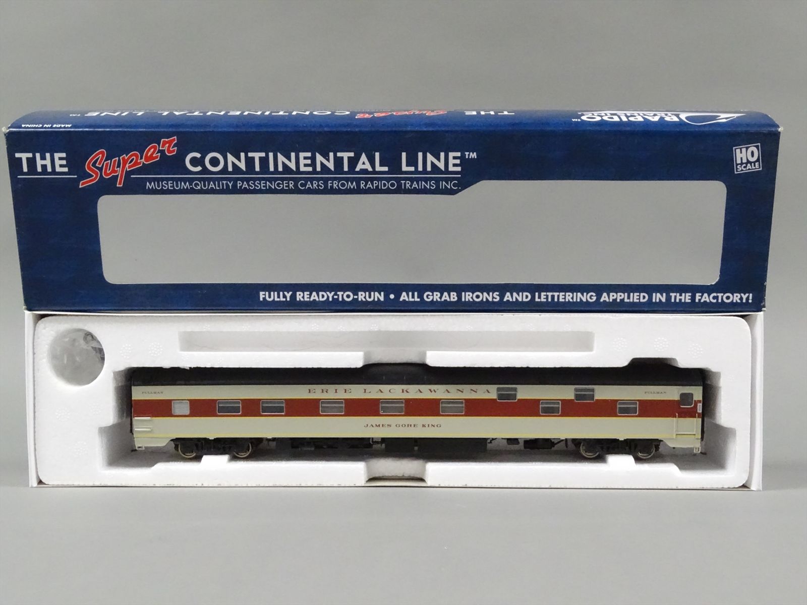 HO Plastic Model - Rapido ERIE / Lackawanna Lot of 10 Cars - F/P - AS ...
