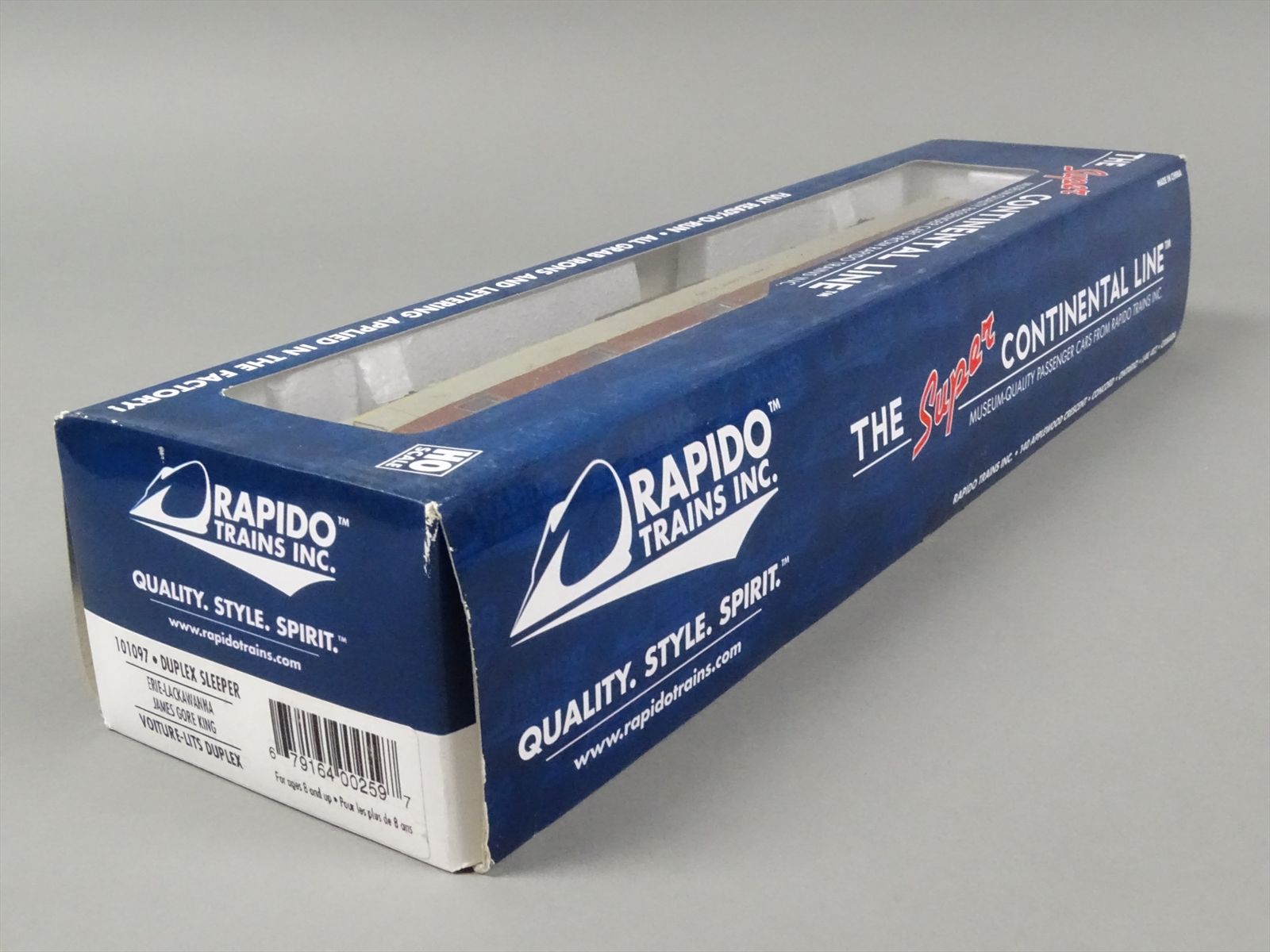 HO Plastic Model - Rapido ERIE / Lackawanna Lot of 10 Cars - F/P - AS ...