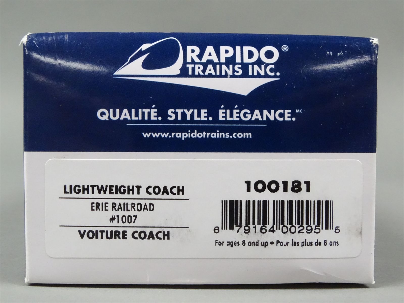 HO Plastic Model - Rapido ERIE / Lackawanna Lot of 10 Cars - F/P - AS ...