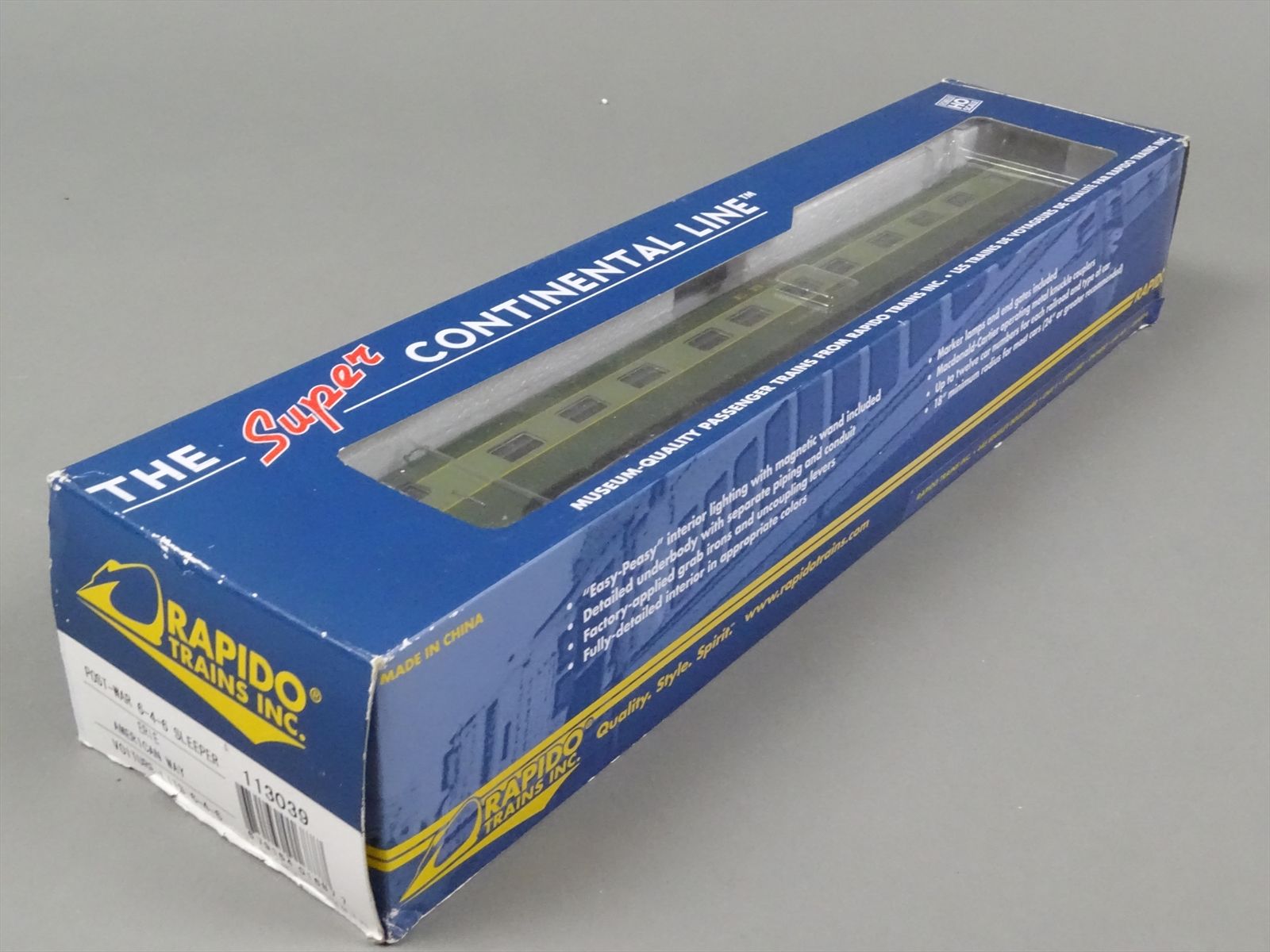 HO Plastic Model - Rapido ERIE / Lackawanna Lot of 10 Cars - F/P - AS ...
