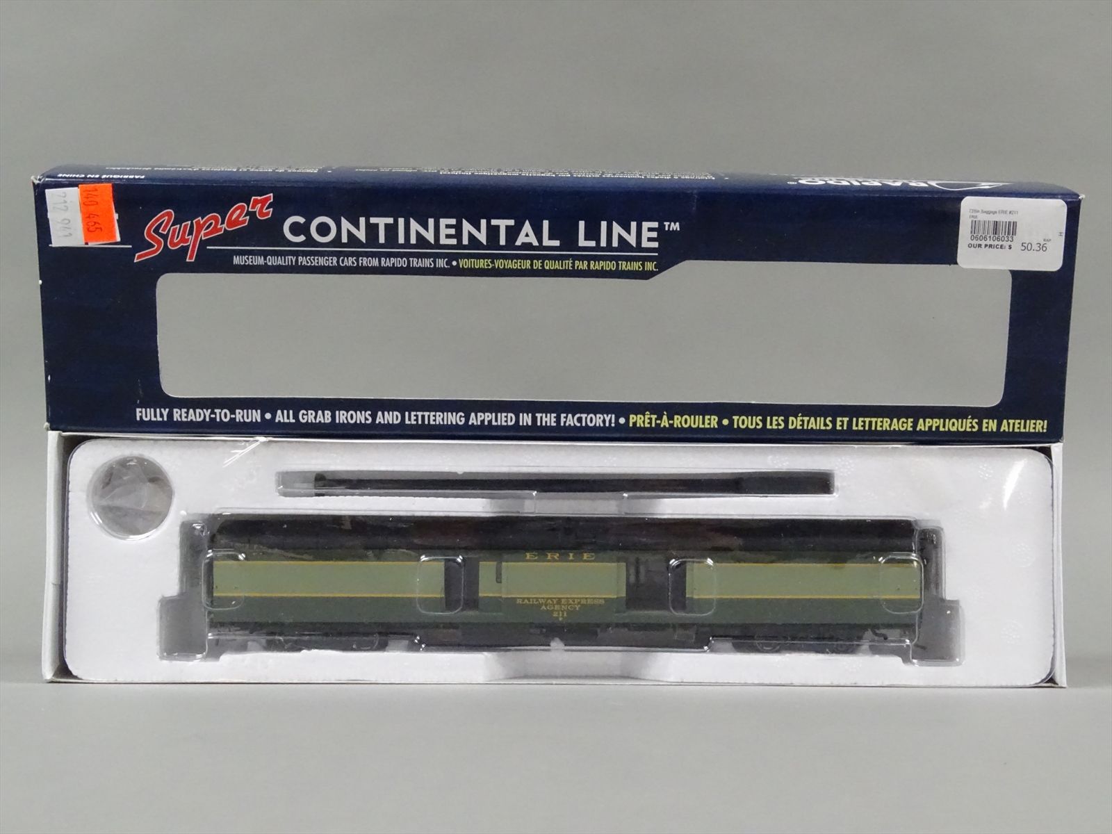 HO Plastic Model - Rapido ERIE / Lackawanna Lot of 10 Cars - F/P - AS ...