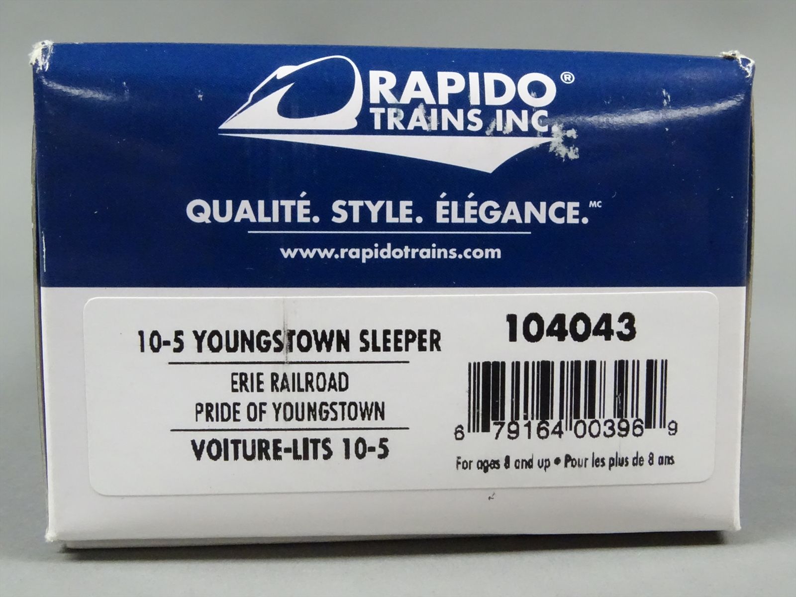 HO Plastic Model - Rapido ERIE / Lackawanna Lot of 10 Cars - F/P - AS ...