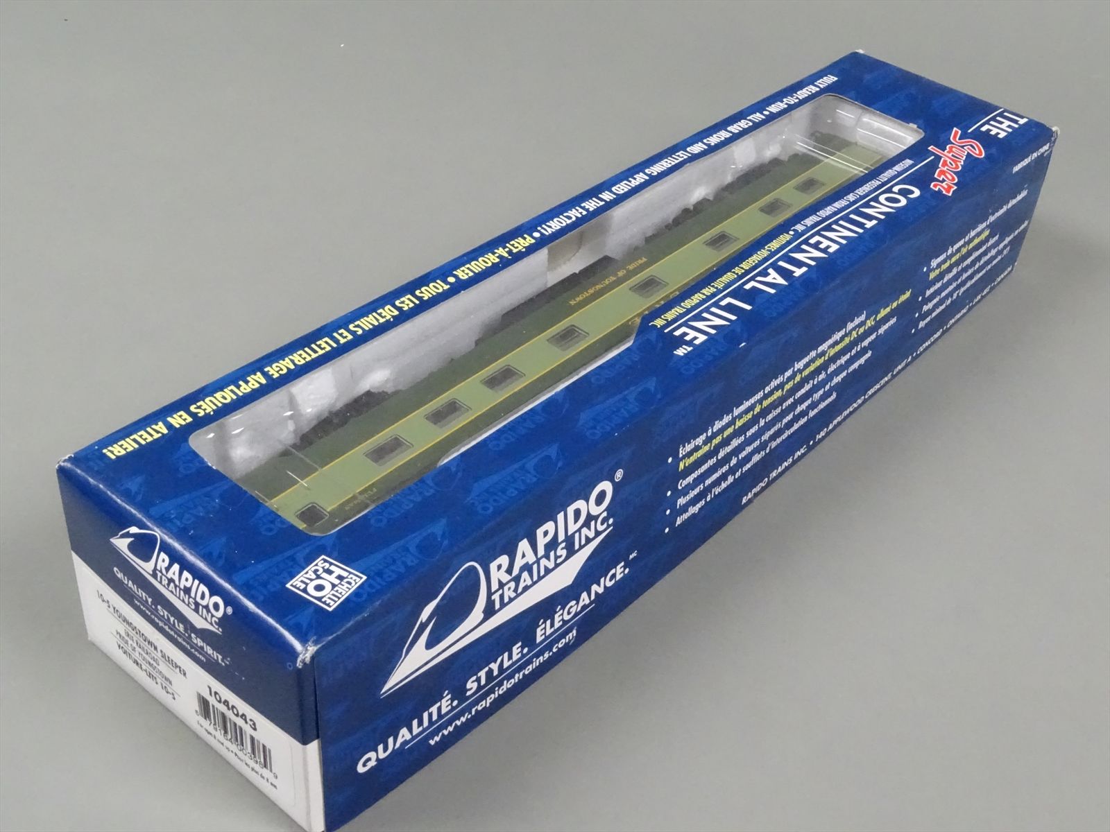 HO Plastic Model - Rapido ERIE / Lackawanna Lot of 10 Cars - F/P - AS ...