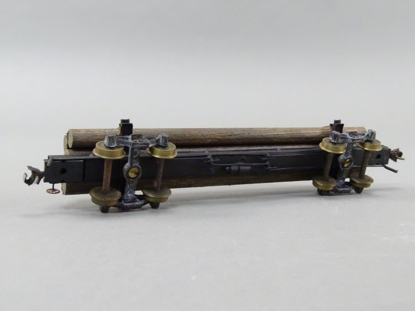 HO Brass Model - NWSL 43' Skeleton Set of Four Log Cars - Custom ...
