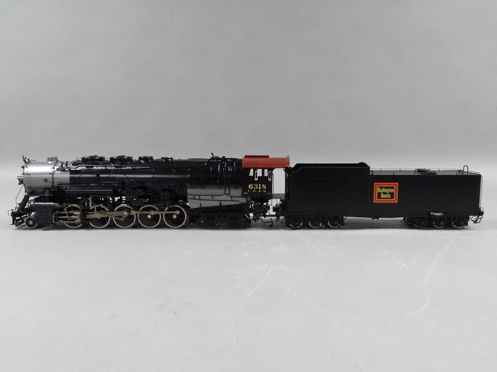O Brass Model - PSC 17407.1 CB&Q M4A 2-10-4 Worthington #6318 - F/P ...