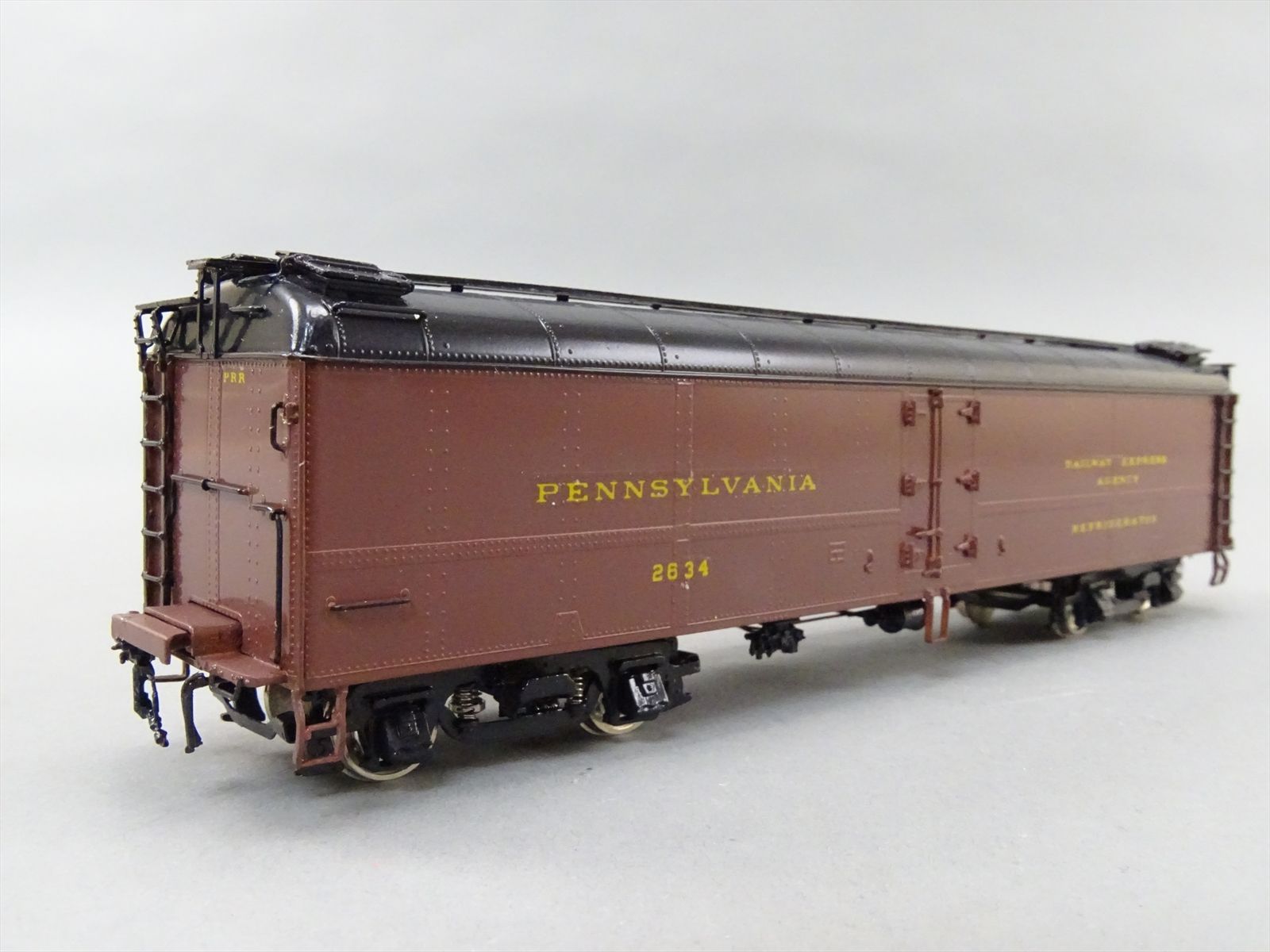HO Brass Model - PSC 15702-1 PRR Pennsylvania R50B Express Reefer #2634 ...