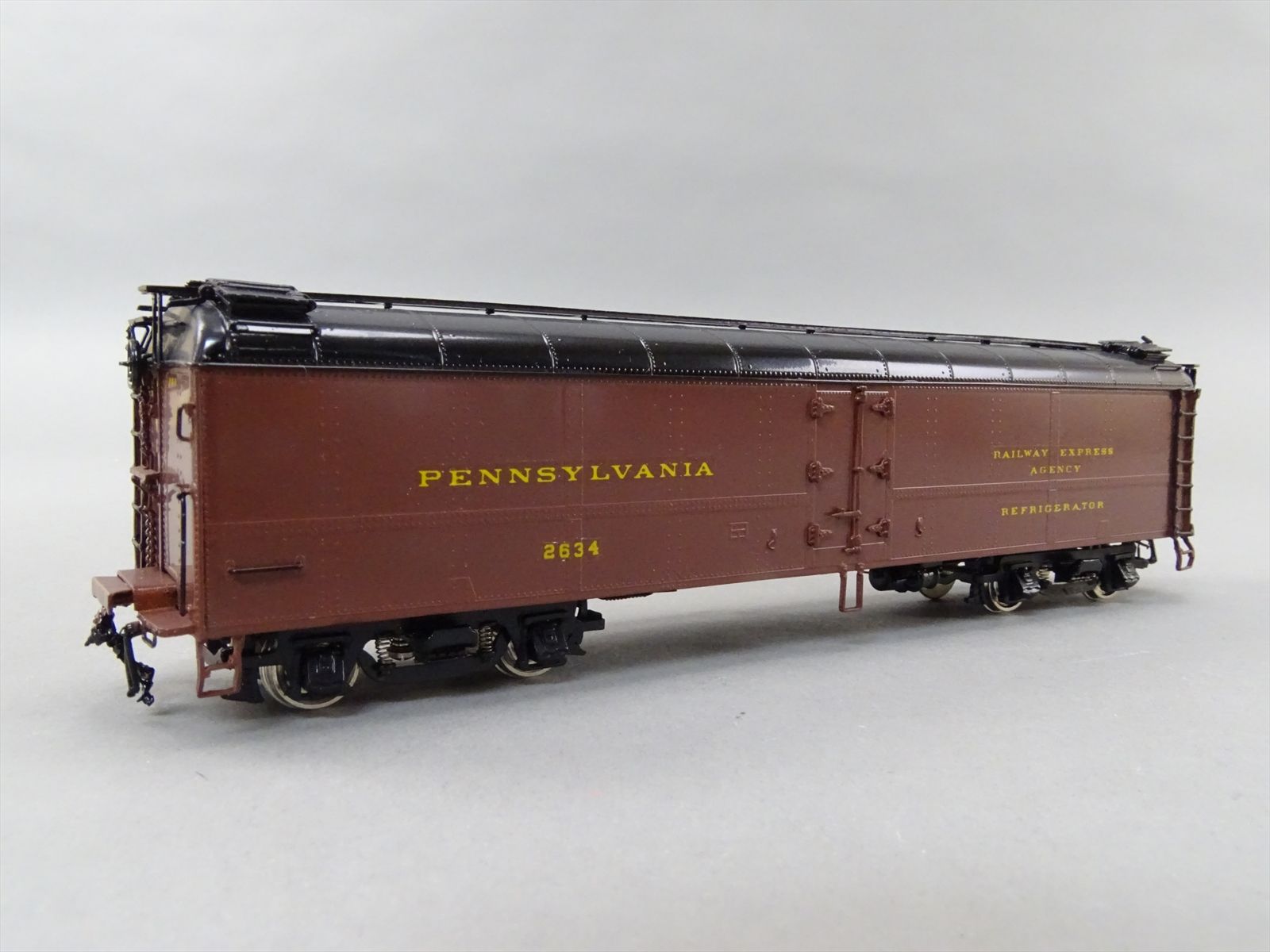 HO Brass Model - PSC 15702-1 PRR Pennsylvania R50B Express Reefer #2634 ...