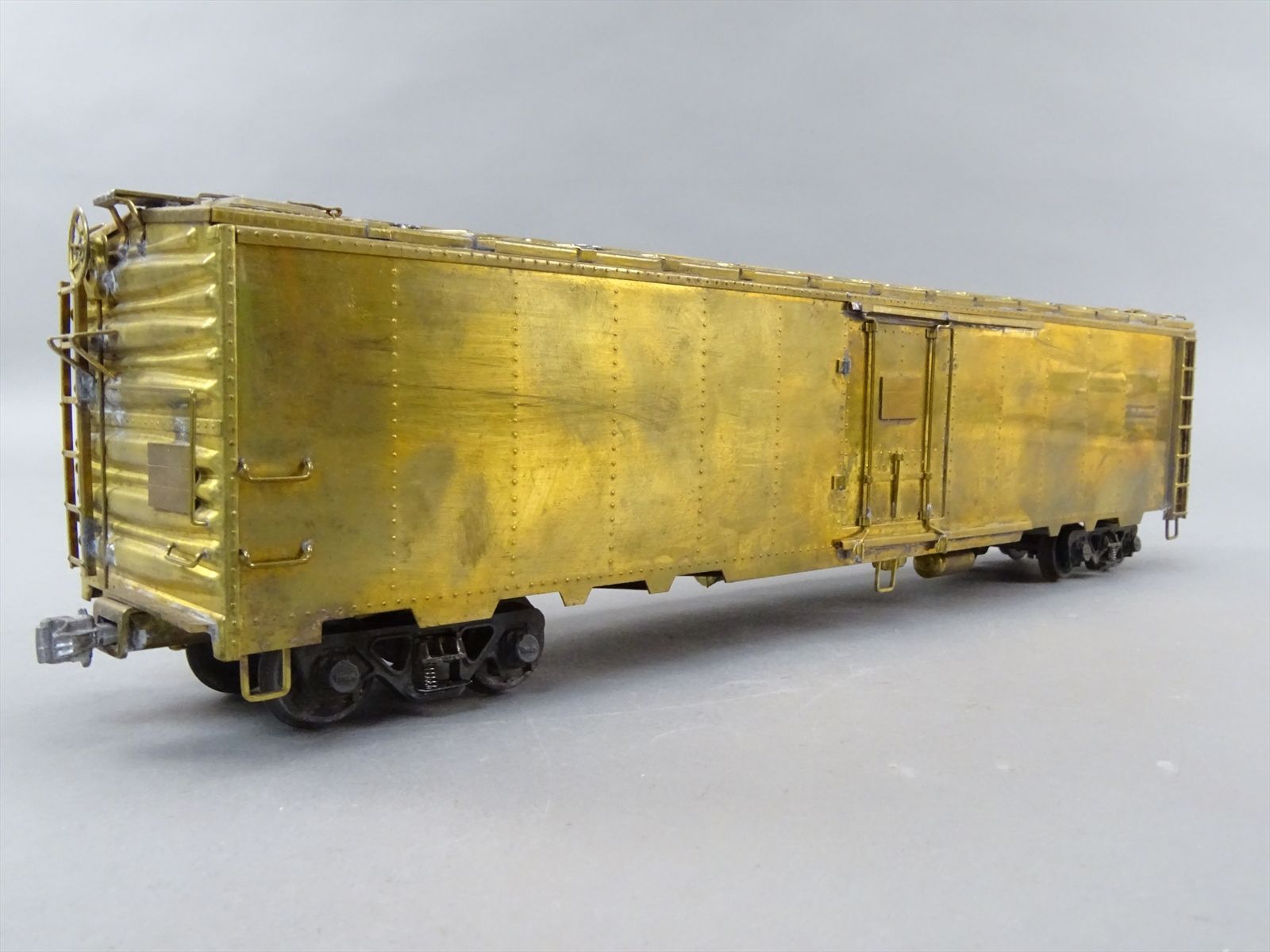 O Brass Model - MG Max Gray 950 50' Steel Express Reefer Refrigerator ...