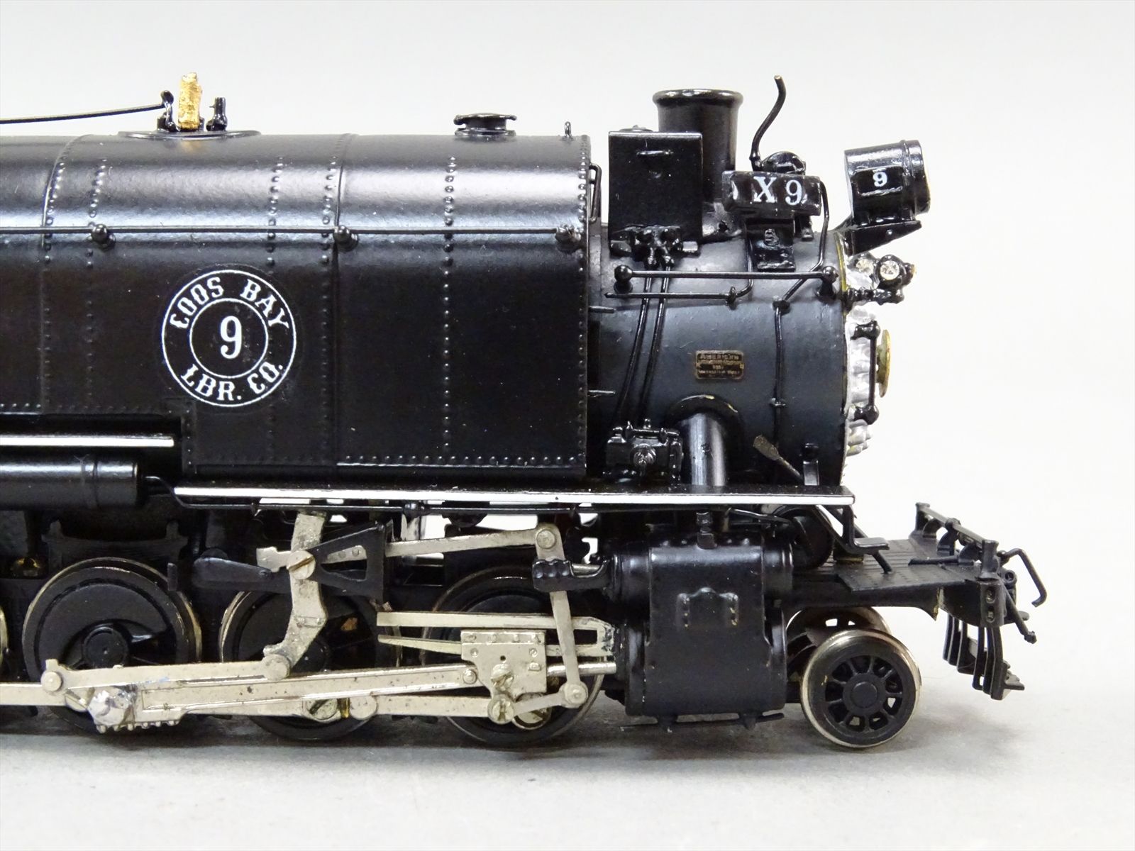 HO Brass Model - PSC 15578 Coos Bay Lumber Co. Alco 2-8-2-T #9 SP ...