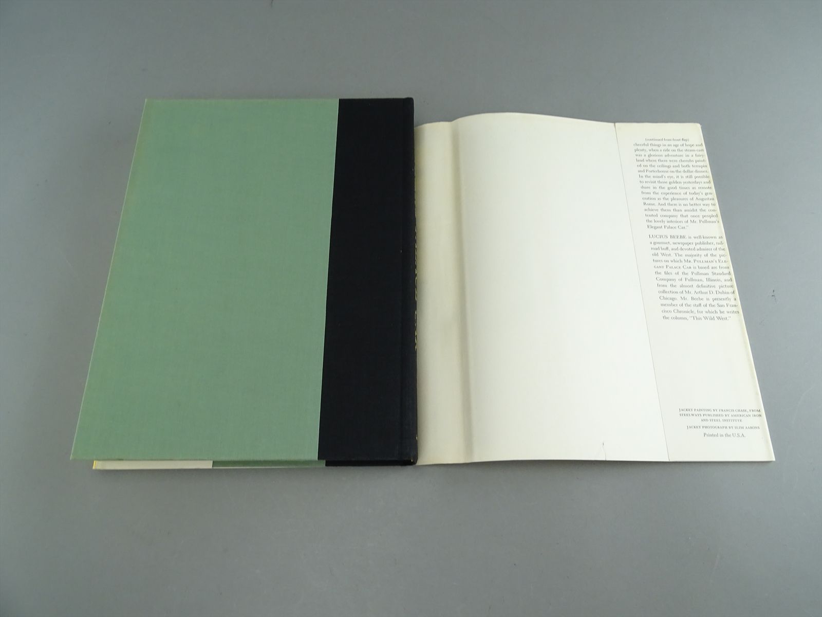 Railroad Book - Mr. Pullman's Elegant Palace Car - Lucius Beebe - 574 pages