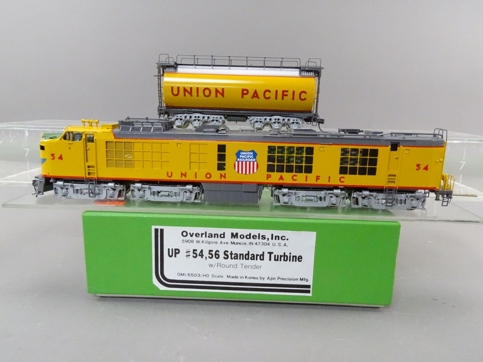 HO Brass Model - OMI 5503 UP Union Pacific Standard Turbine w/ Round ...