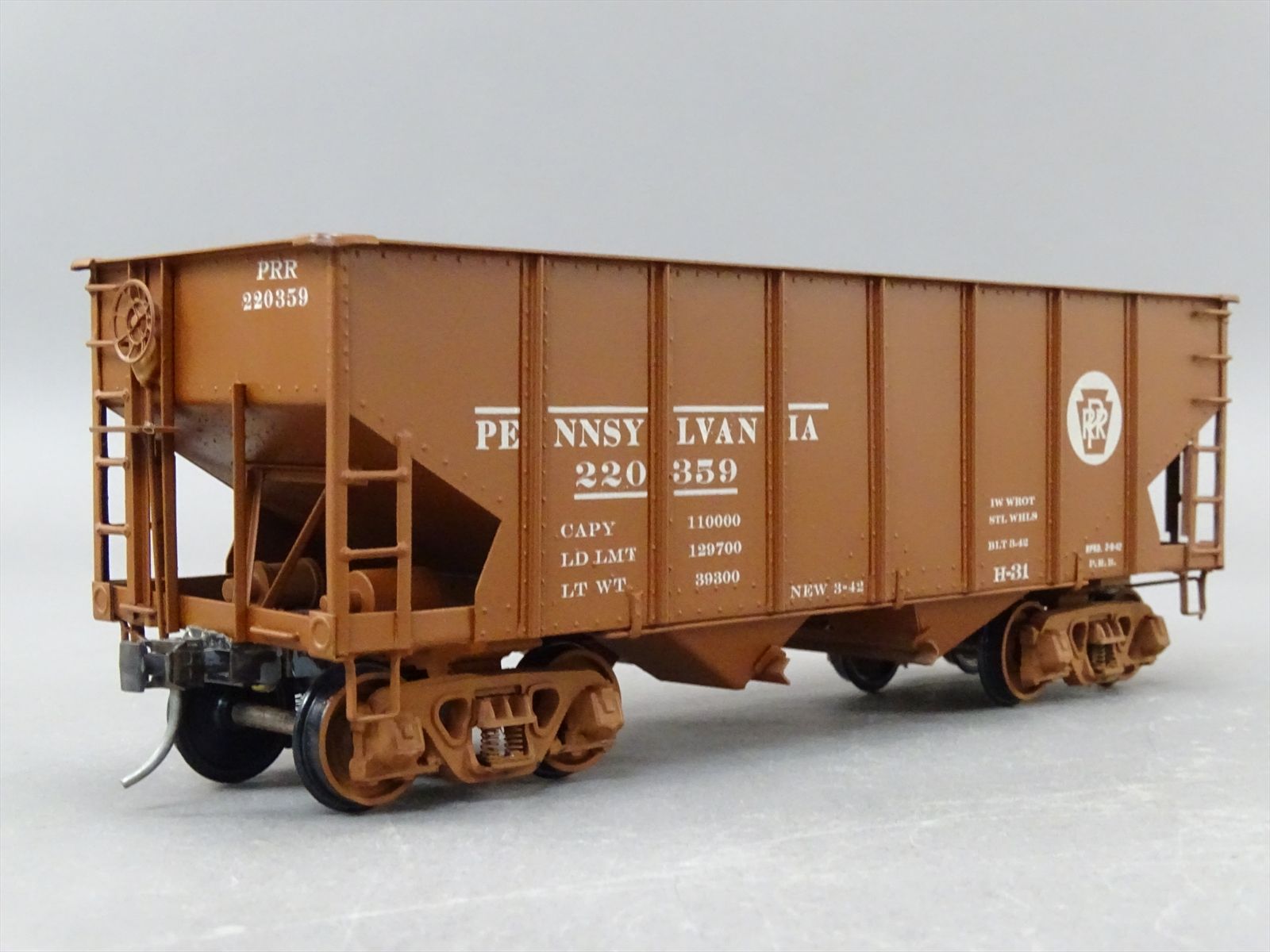 O Brass Model - USH 506 Pennsylvania Twin Hopper Rib Side #220359 ...