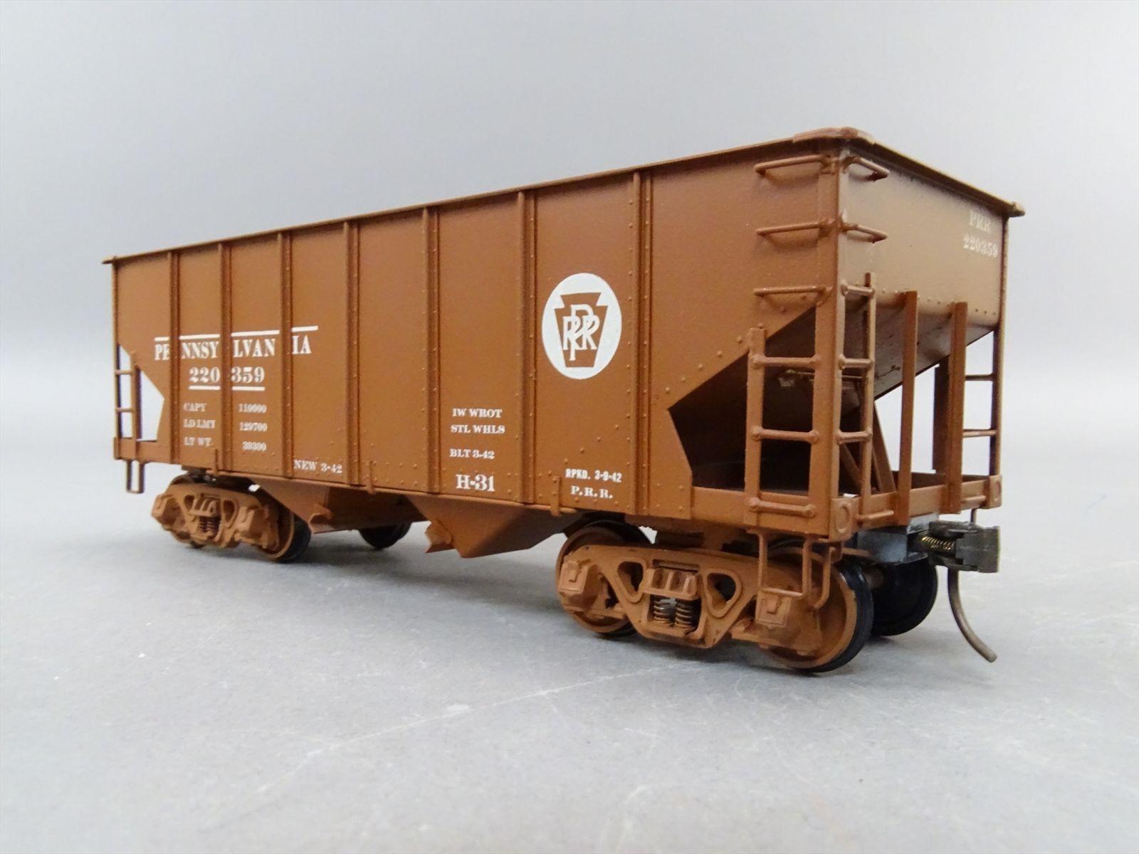 O Brass Model - USH 506 Pennsylvania Twin Hopper Rib Side #220359 ...
