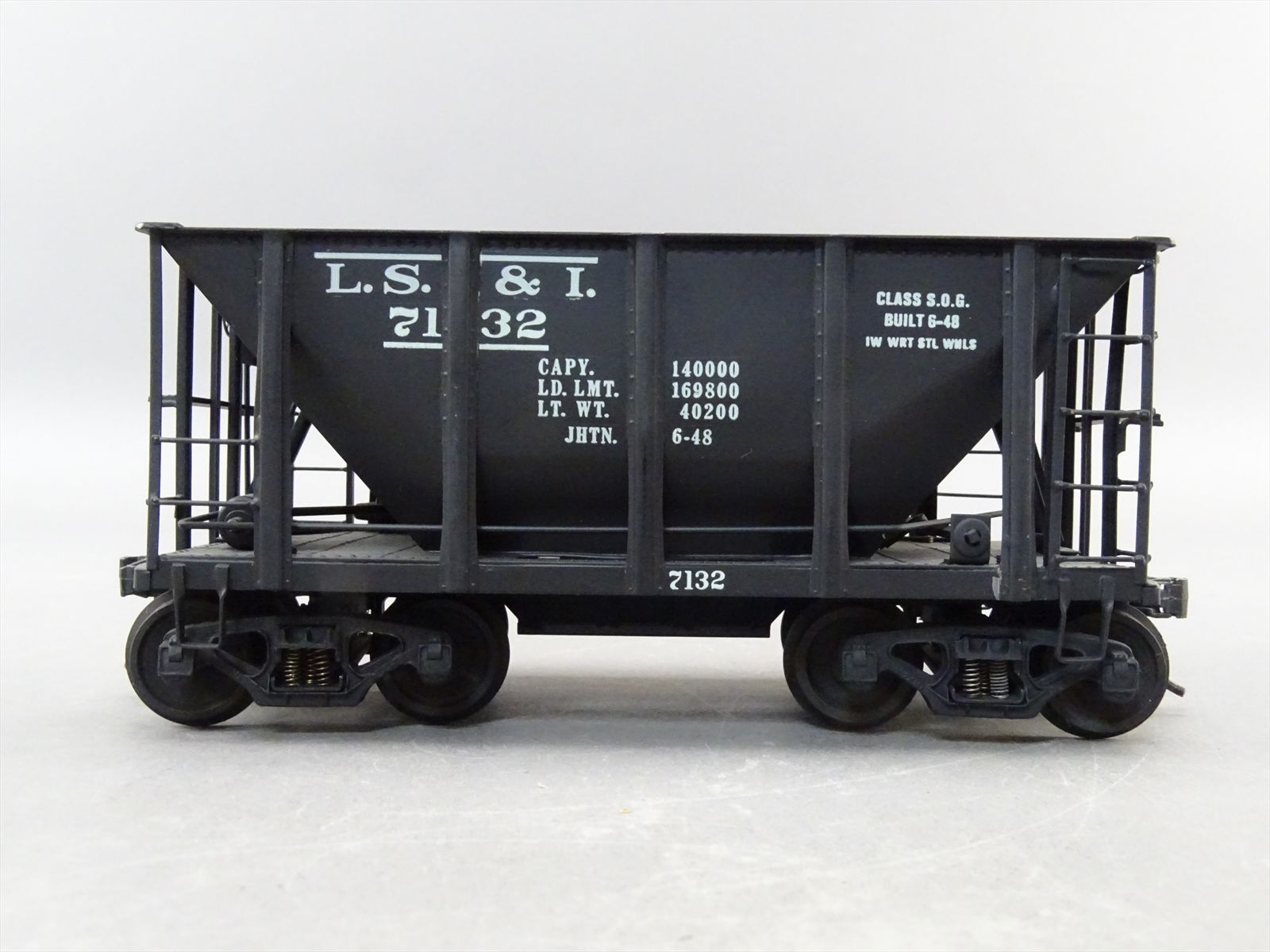 O Brass Model - USH 515 LS&I Lake Superior & Ishpeming Ribbed Side Ore ...