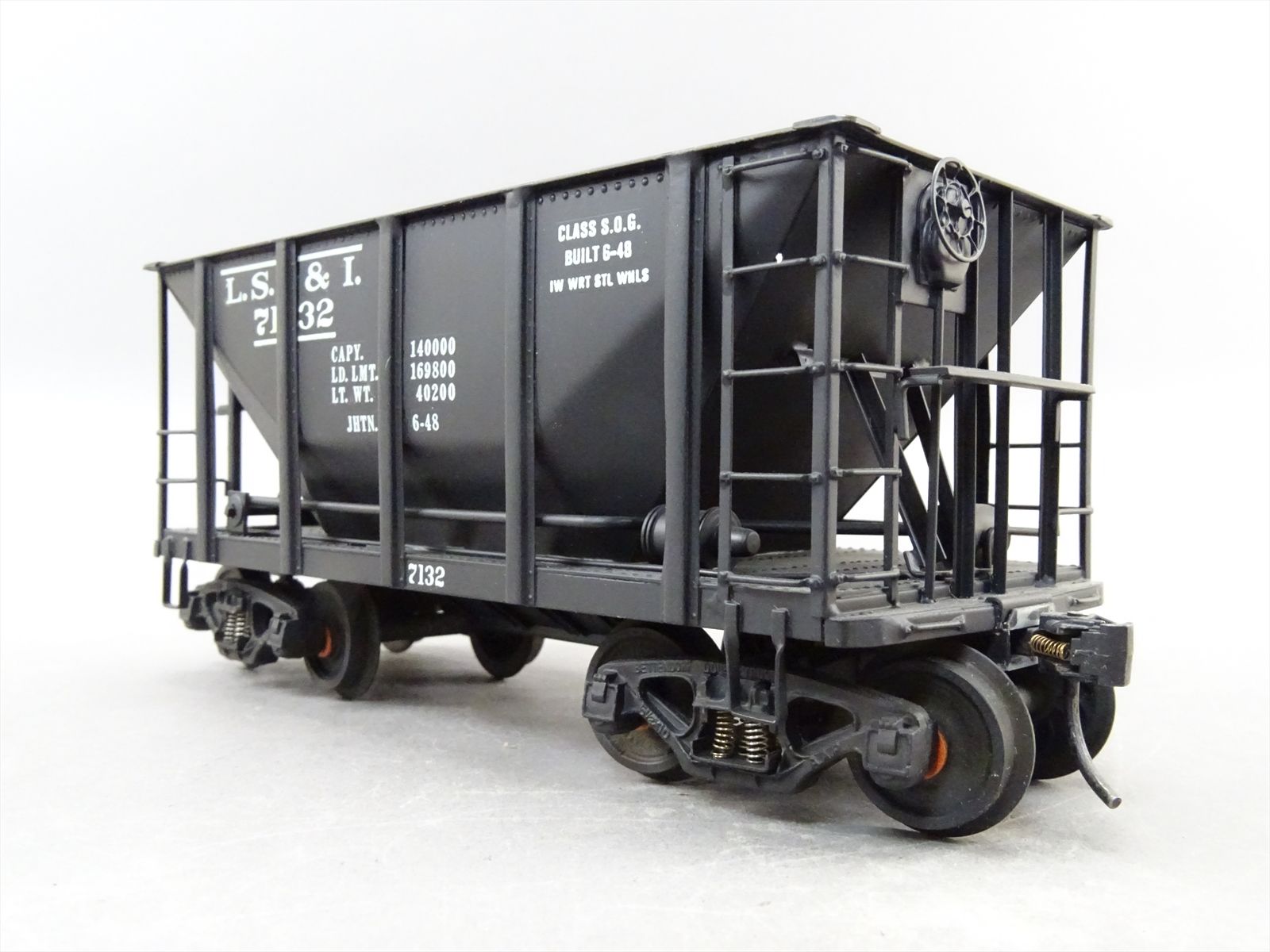 O Brass Model - USH 515 LS&I Lake Superior & Ishpeming Ribbed Side Ore ...