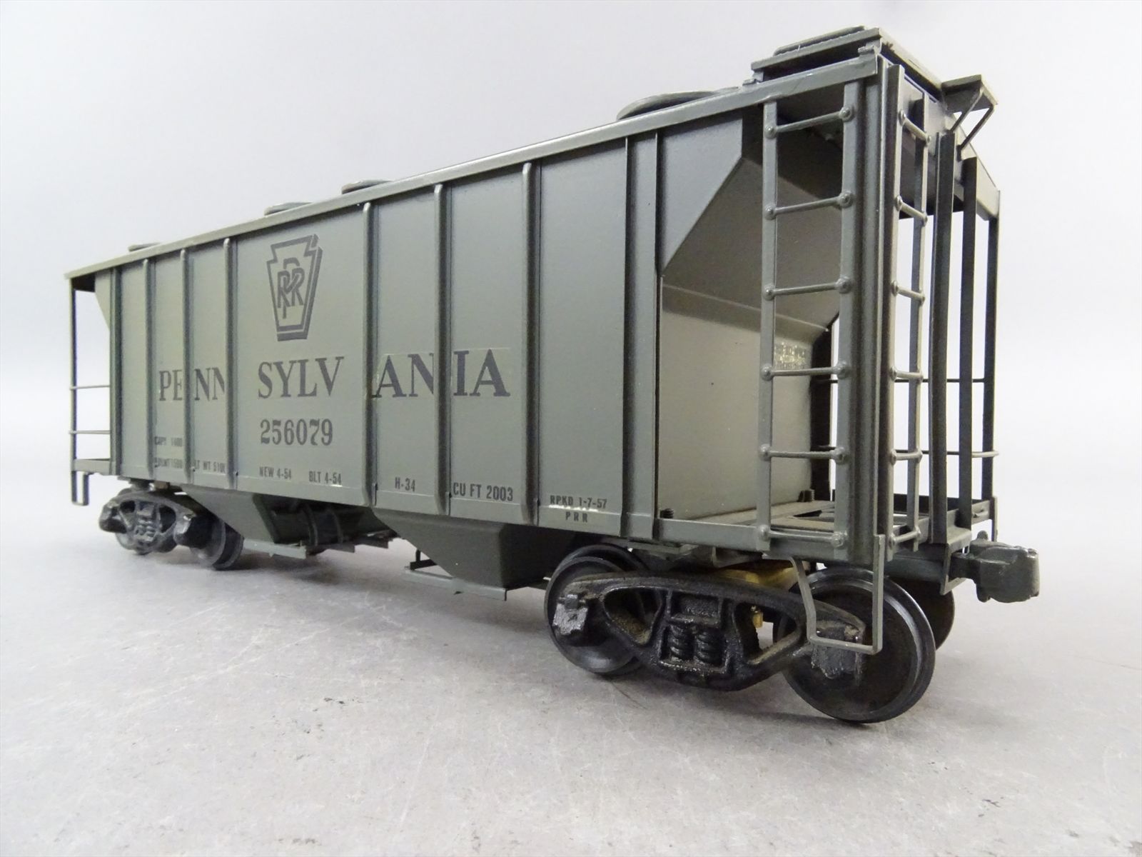 Wagon Trémie Pennsylvania PS-2 HO (3 Rails) MTH - Métal/plastique Peint