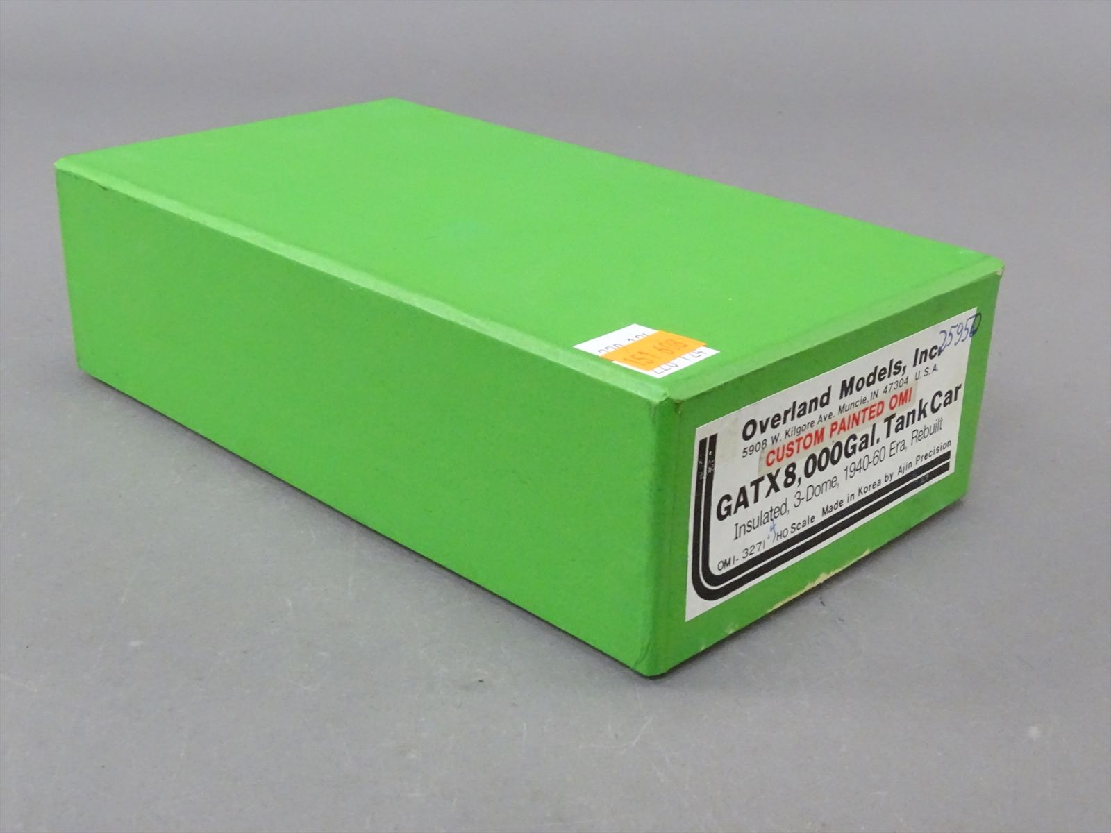 HO Brass Model - OMI 3271.4 GATX 8,000 Gallon Tank Car Insualted 3 Dome ...
