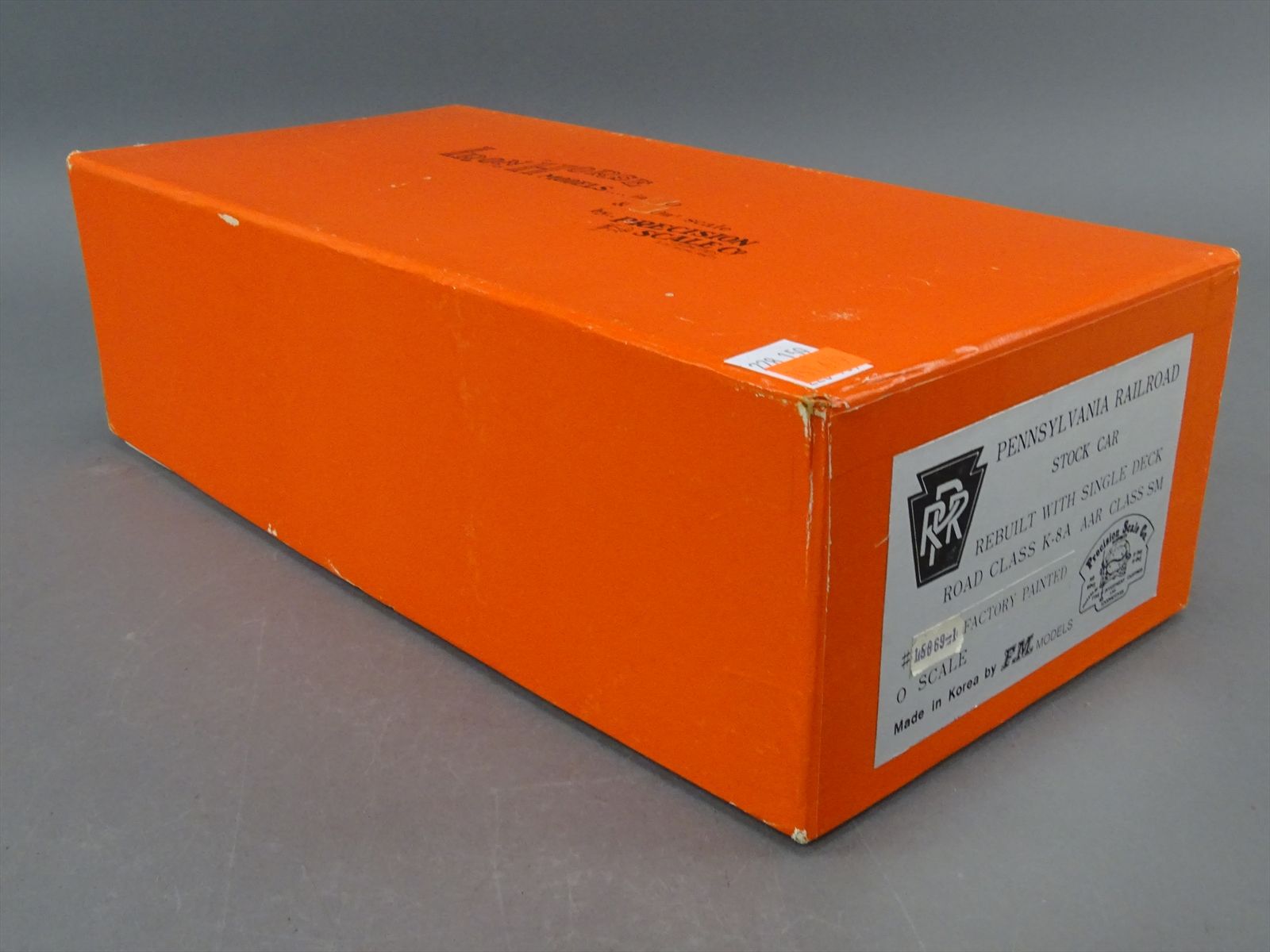 O Brass Model - PSC 15689-1 PRR Pennslvania SM K-8A Livestock Stock Car ...