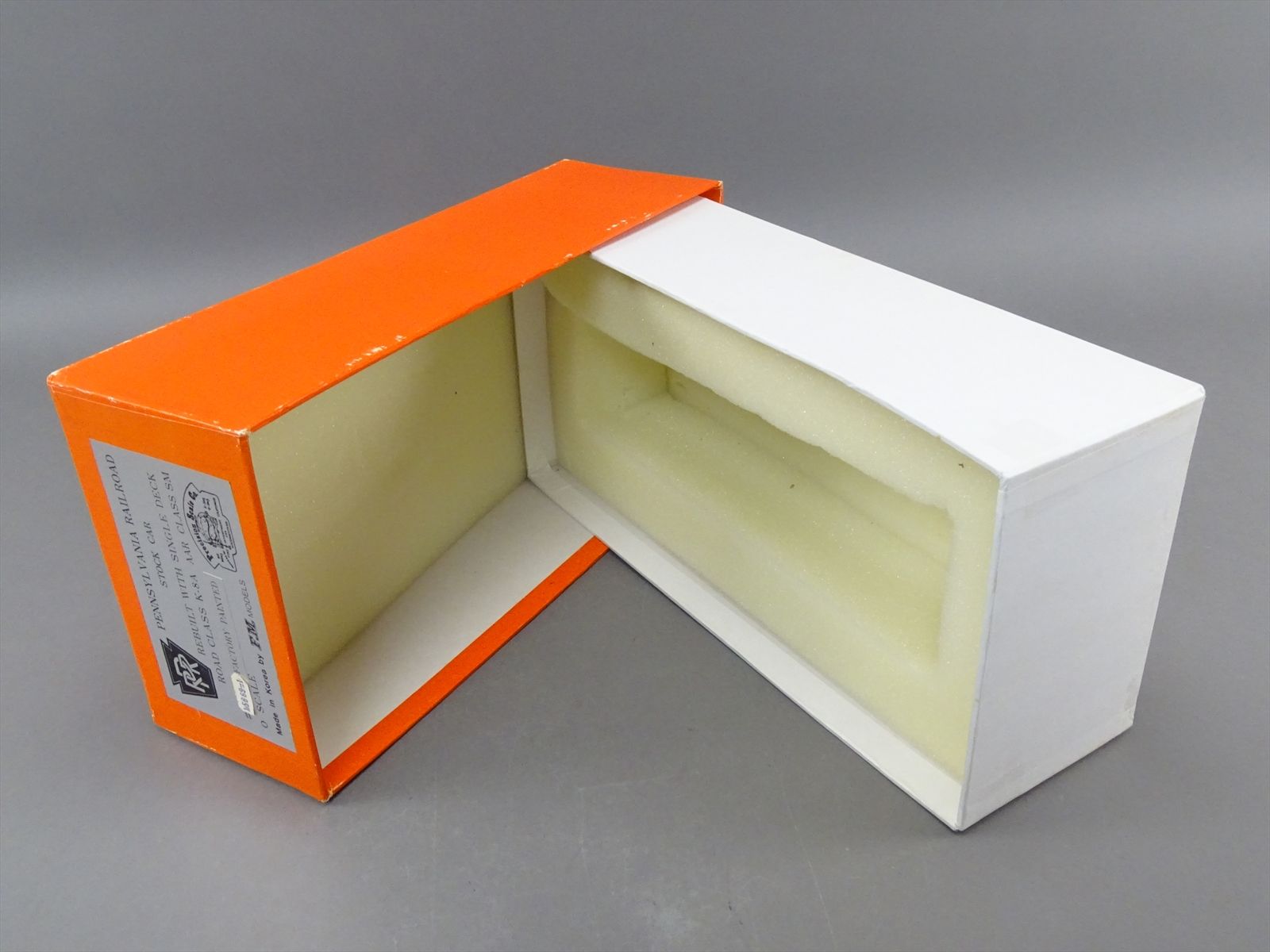 O Brass Model - PSC 15689-1 PRR Pennslvania SM K-8A Livestock Stock Car ...
