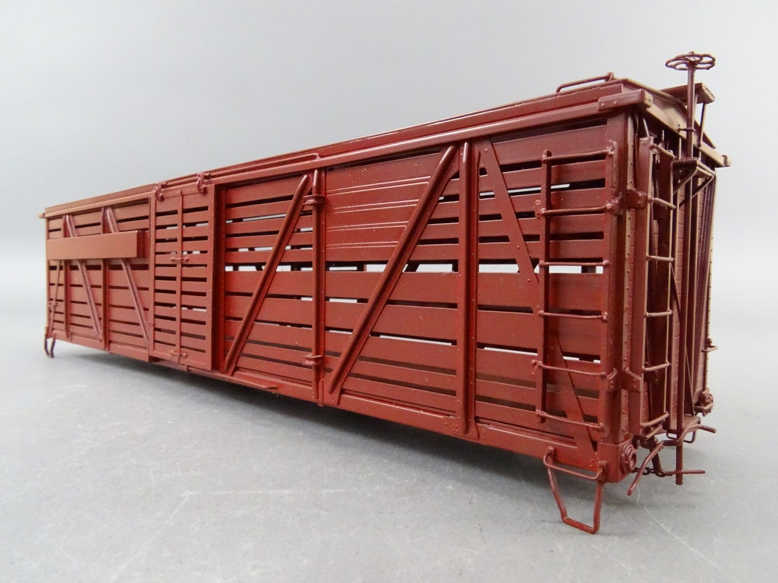 O Brass Model - PSC 15689-1 PRR Pennslvania SM K-8A Livestock Stock Car ...
