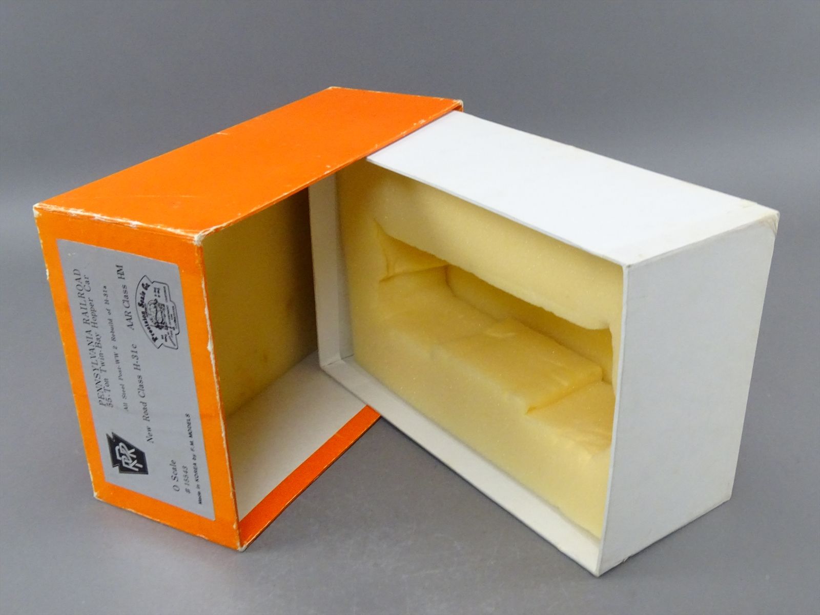 O Brass Model - PSC 15543 PRR Pennsylvania H-31c 55-Ton Twin Bay Hopper ...