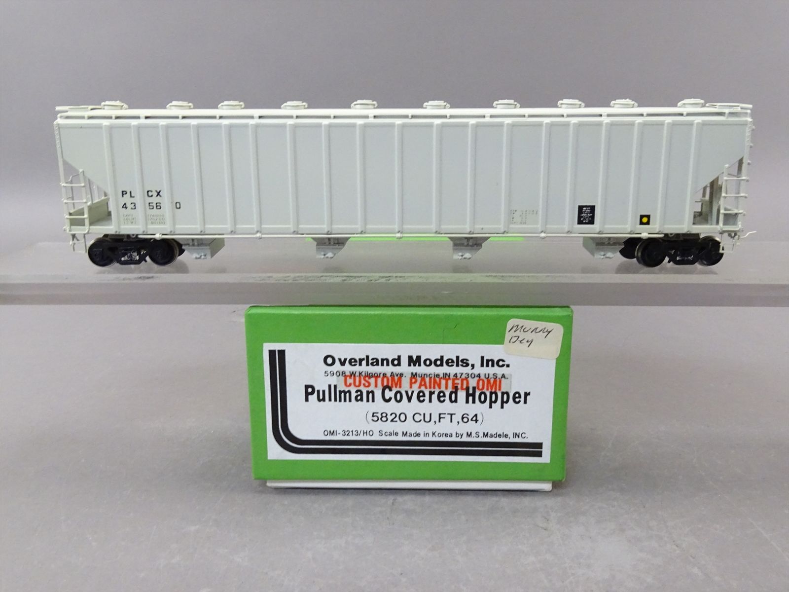 HO Brass Model - OMI 3213 PTLX Pullman Covered 5820 Cubic Foot Covered ...