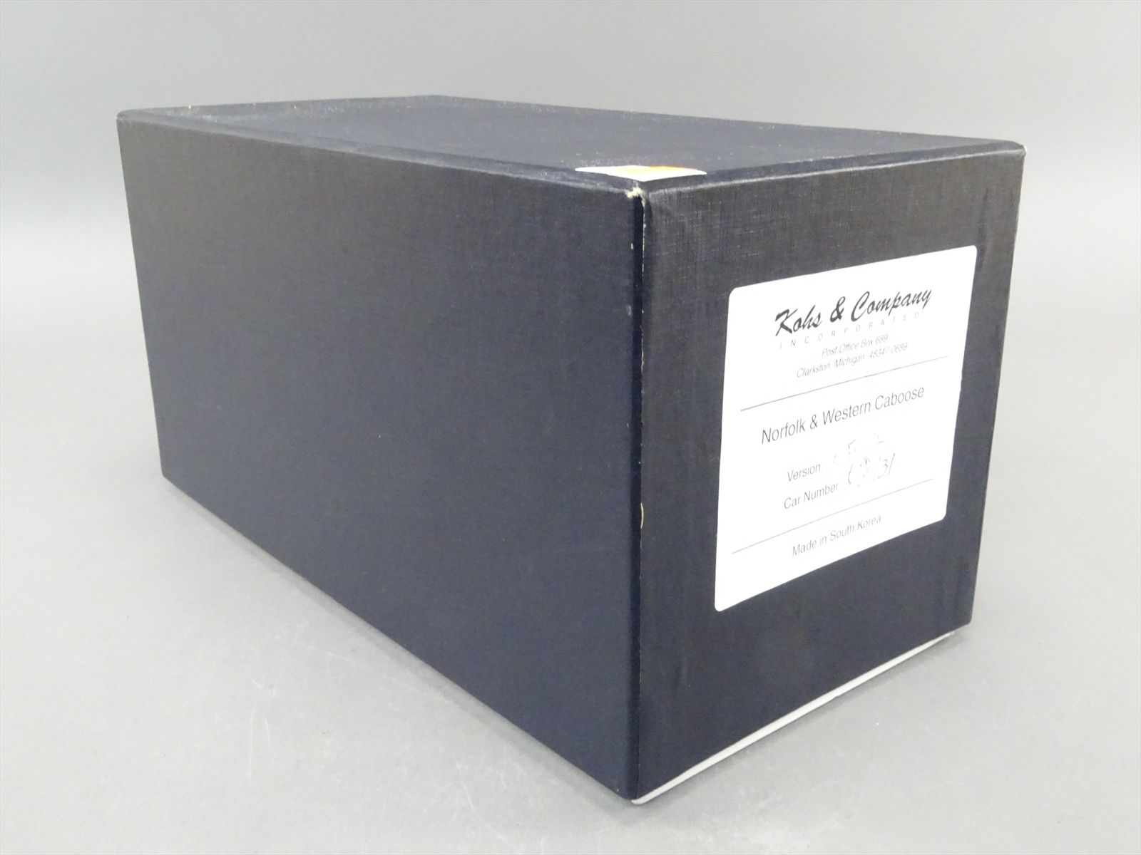 O Brass Train KOHS N&W Kohs & Company